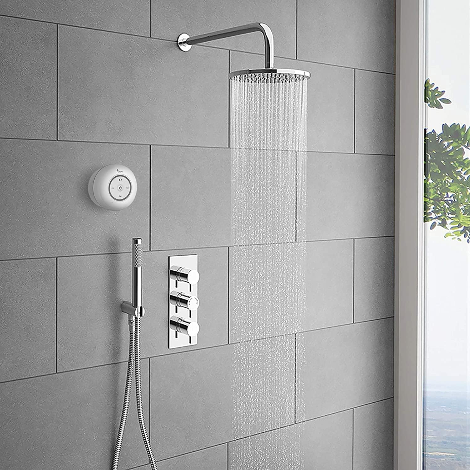 Leicke DJ Roxxx Shower altoparlante bluetooth impermeabile ventosa