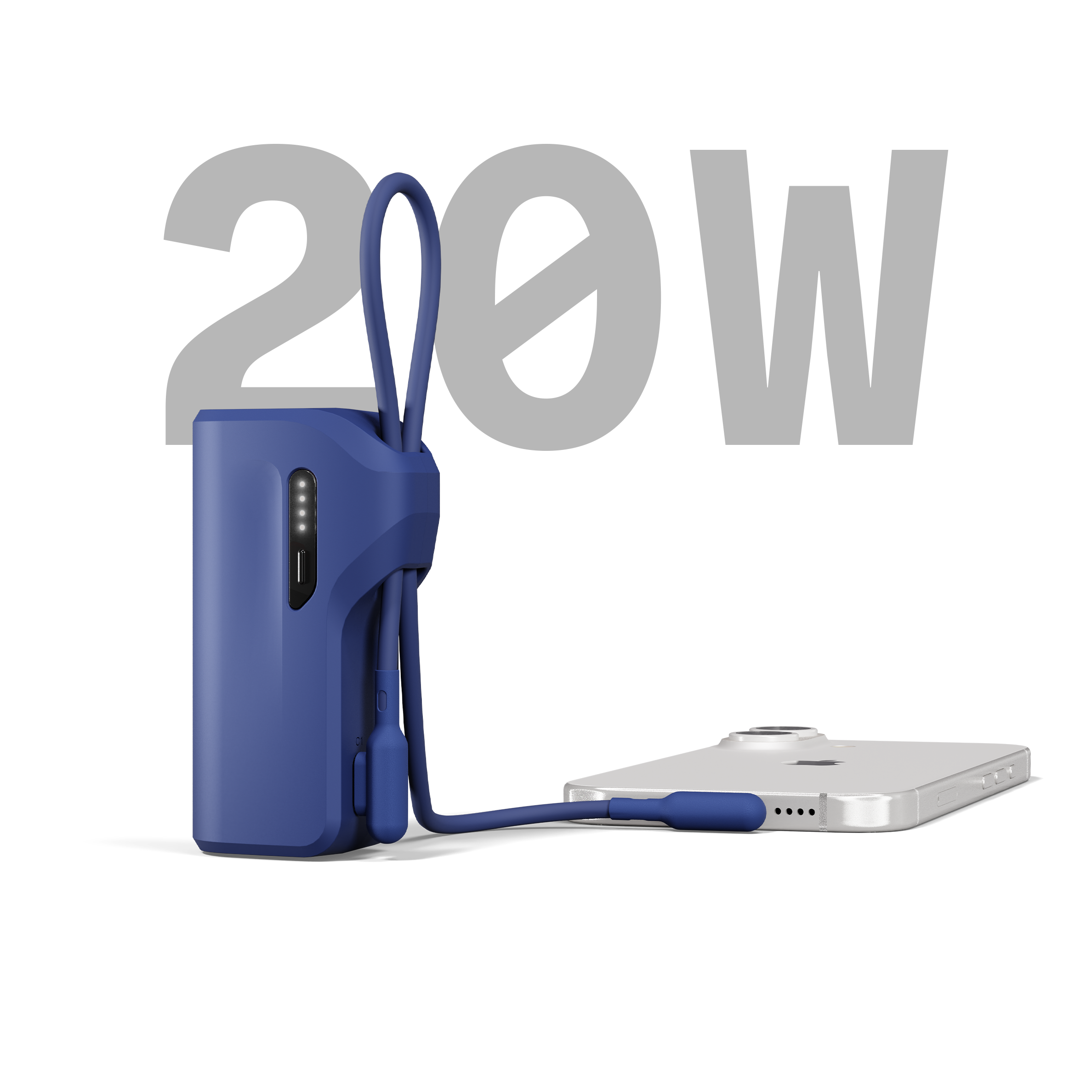 Cygnett Thumboost Power Bank 5000mAh 20W + Cavo USB-C