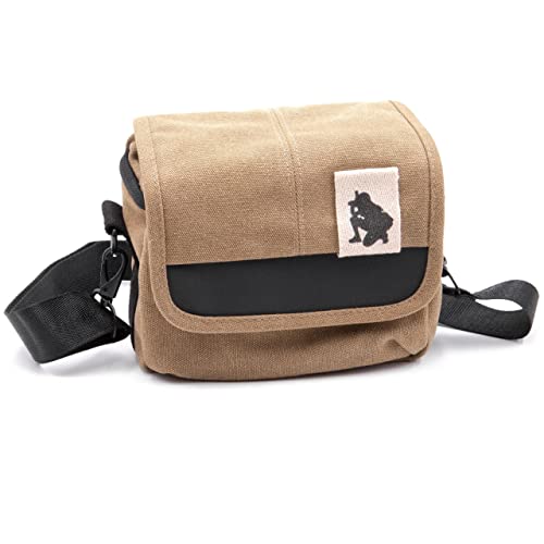vhbw Custodia marrone borsa fotocamera per Panasonic Lumix FZ1000