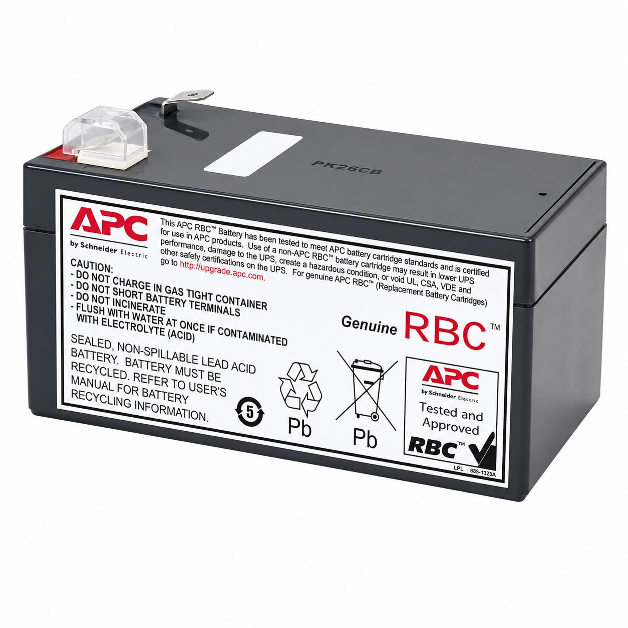APC RBC35 Batteria Sostitutiva UPS Bianco
