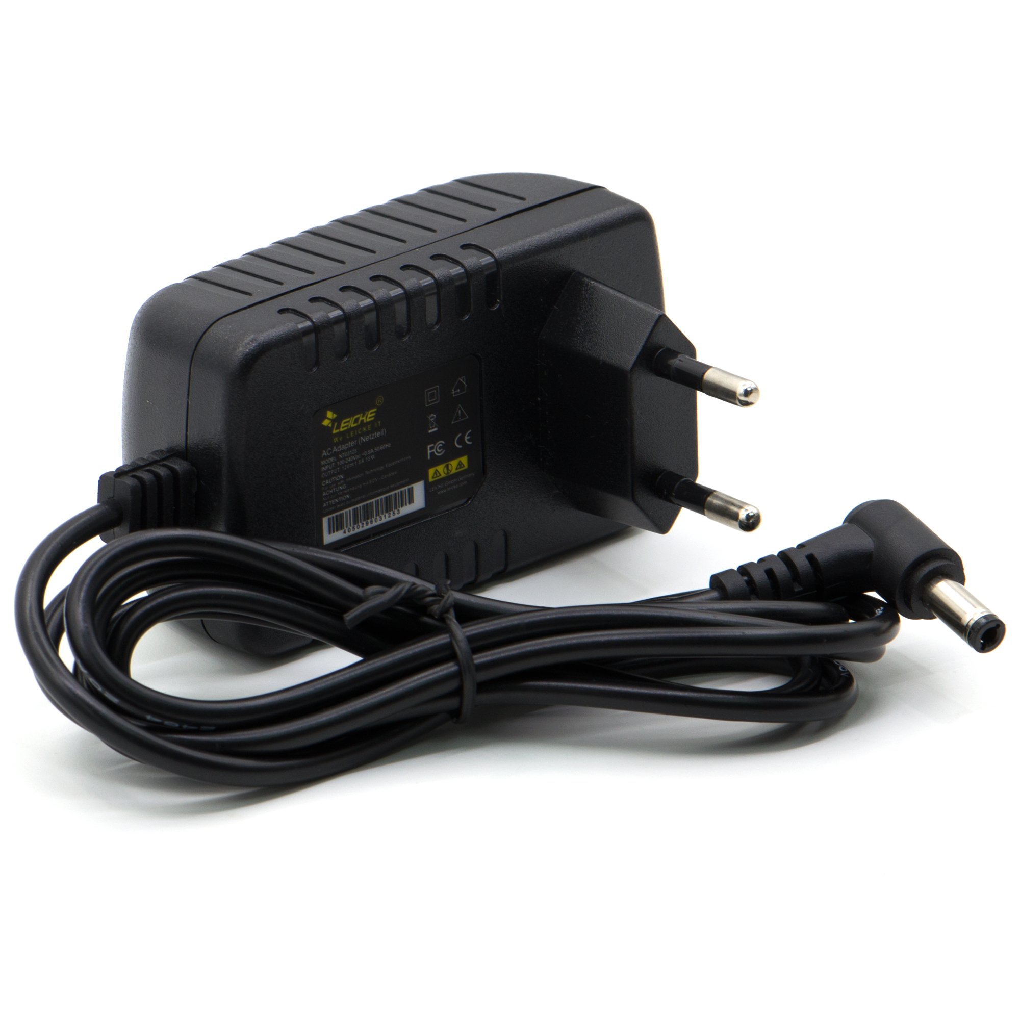 Leicke Alimentatore 24V 1A 24W 5,5x2,5mm