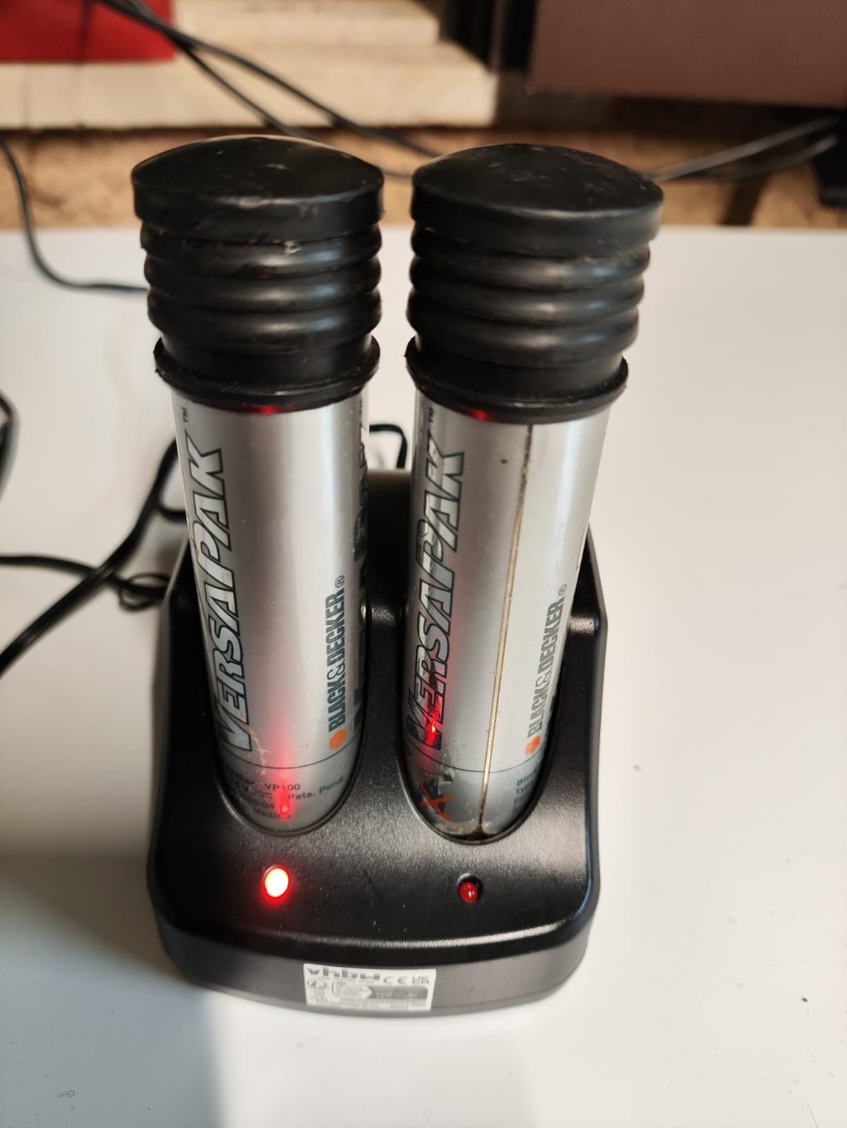 vhbw Caricabatterie Versapak VP100 3,6 V 2 vani
