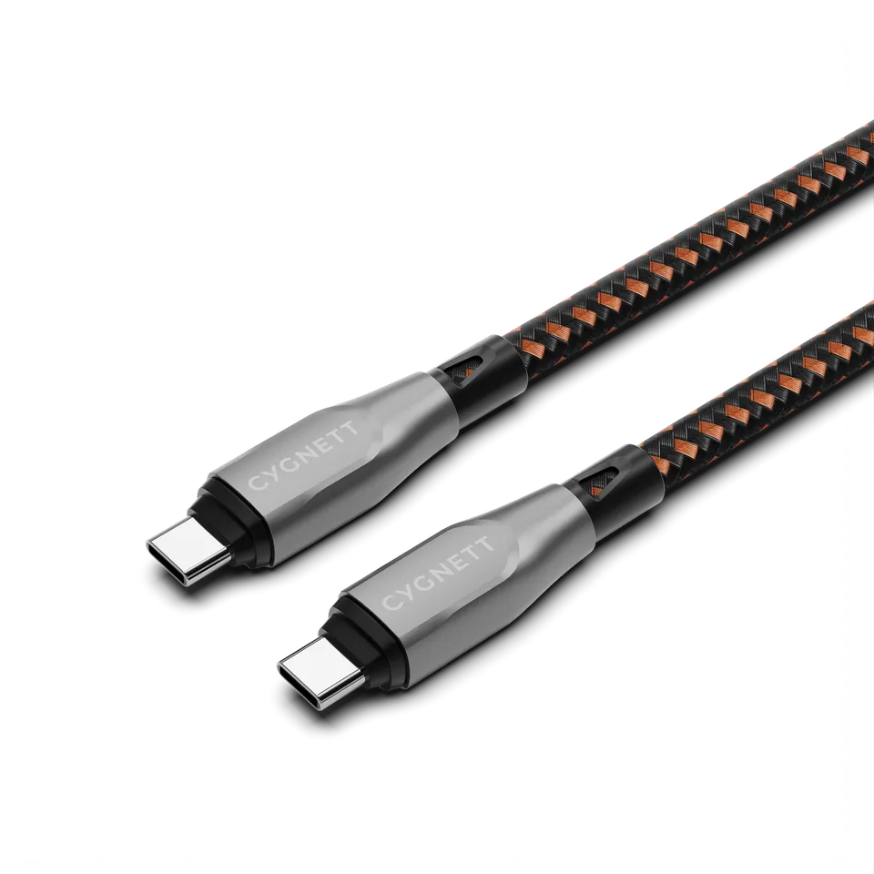 Cygnett Armoured Pro Cavo USB-C USB-C 240W 1m Nero