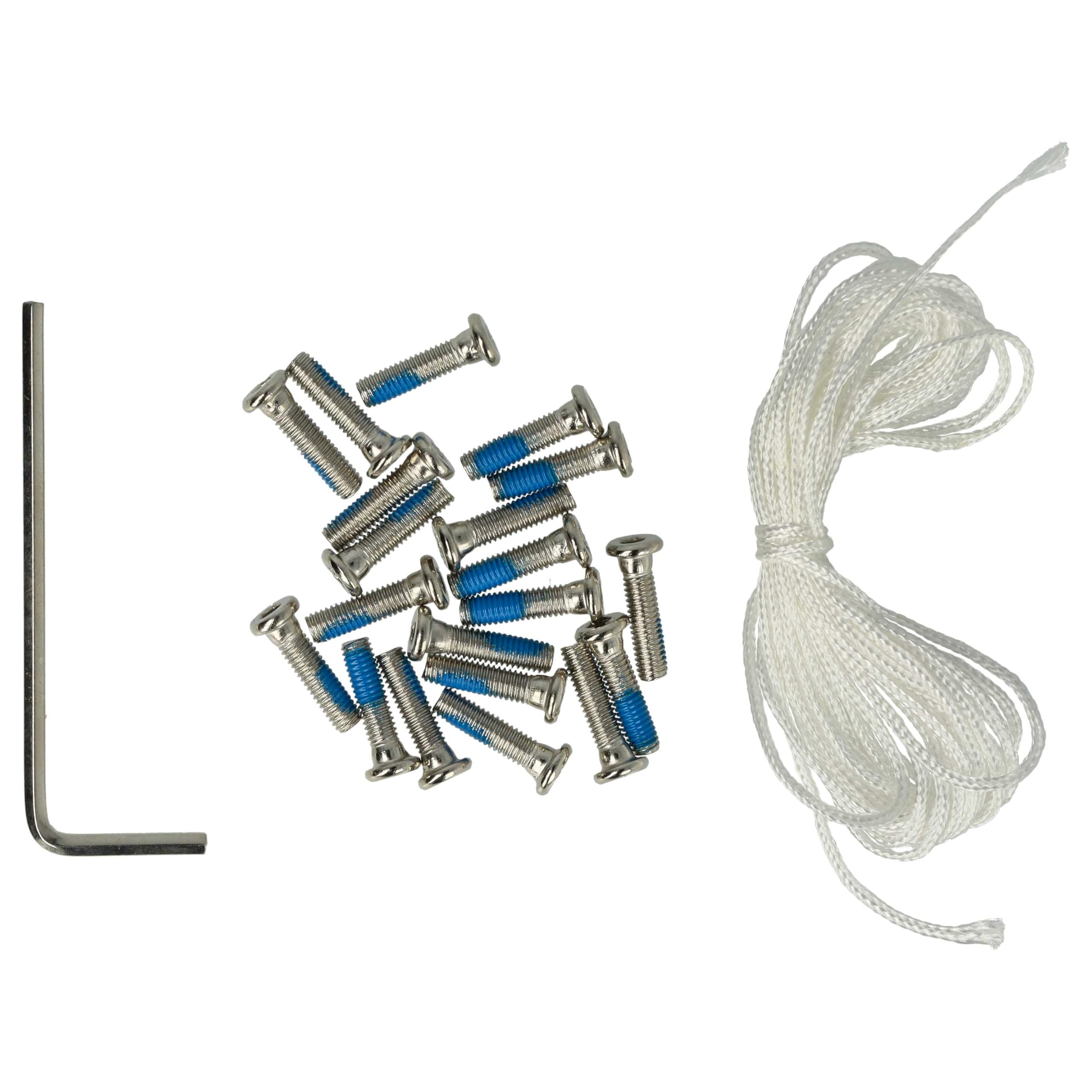 vhbw Protezione Eliche DJI Phantom 2/3 Drone 4 Pezzi Bianco