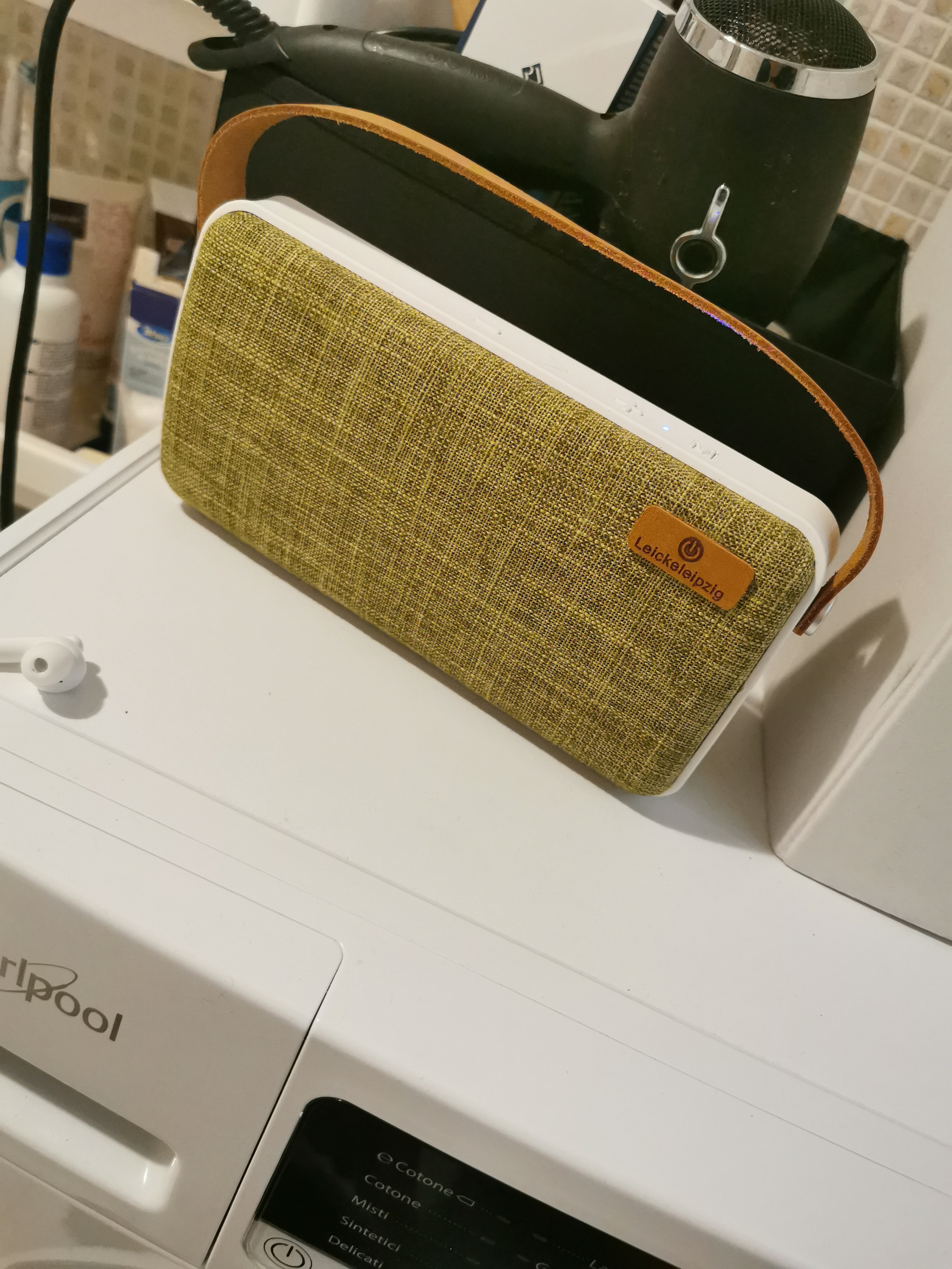 Leicke DJ Roxxx Venus Bag cassa bluetooth legno nero 20W