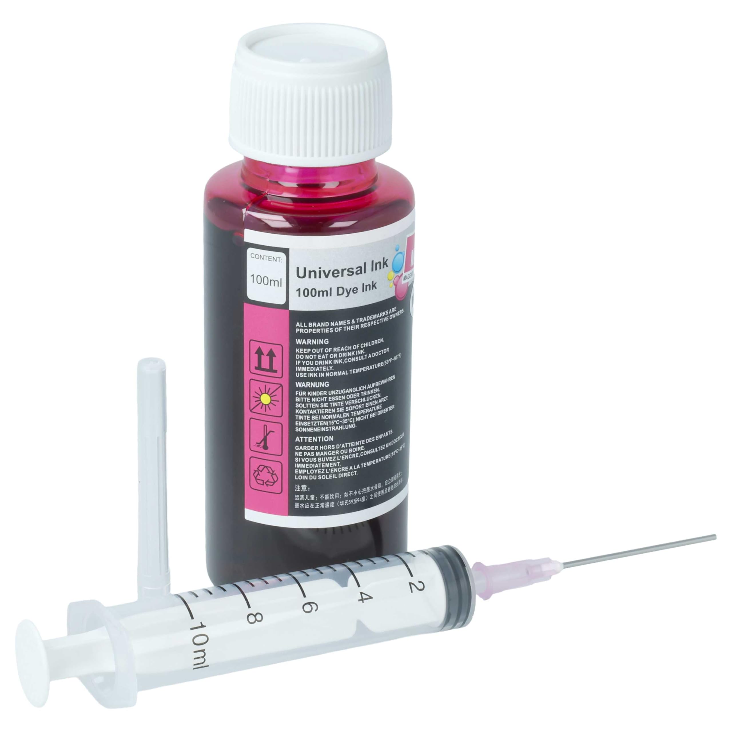 vhbw Inchiostro Canon Pixma G1501 Stampante 5x100ml Dye
