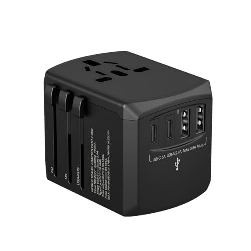 Xoopar Tripper adattatore viaggio universale 150 paesi nero