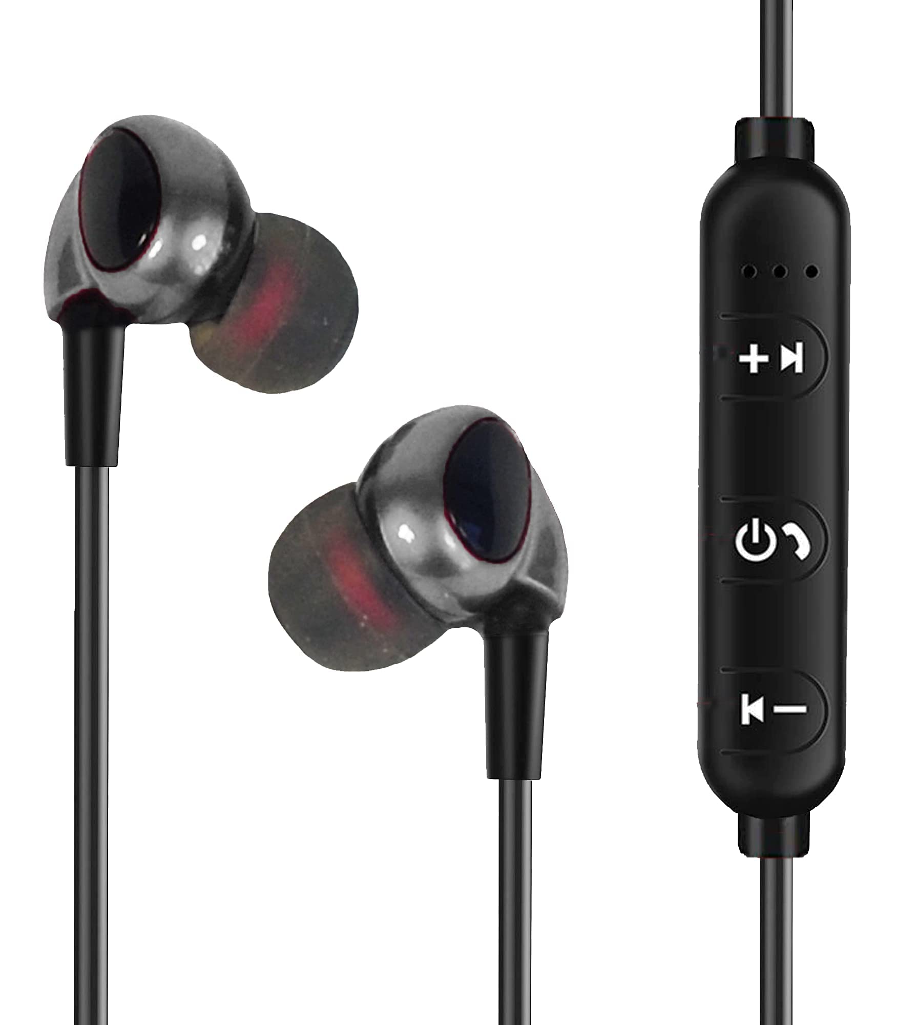 Leicke Cuffie Bluetooth 5.0 in-ear IPX6 sport nere