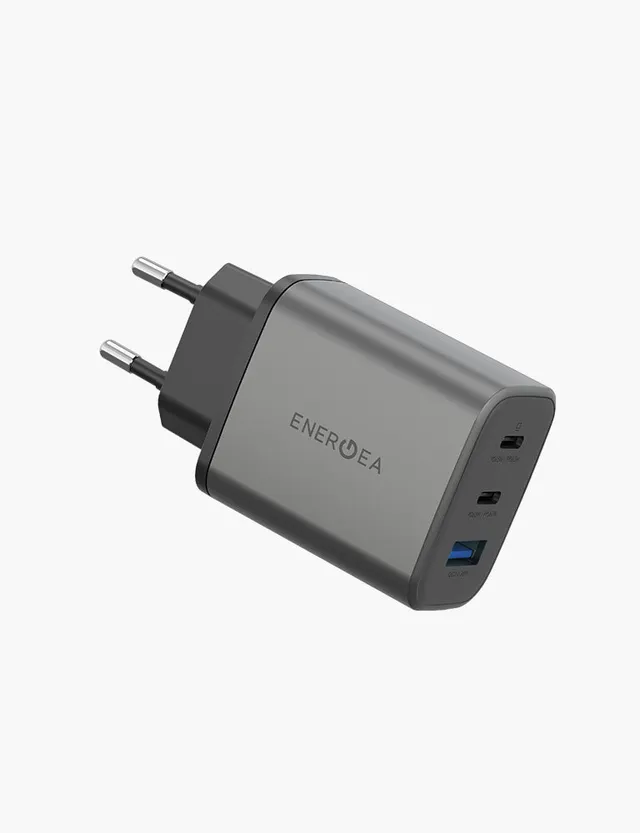 ENERGEA AmpCharge GaN65 EU caricatore muro gunmetal 65W