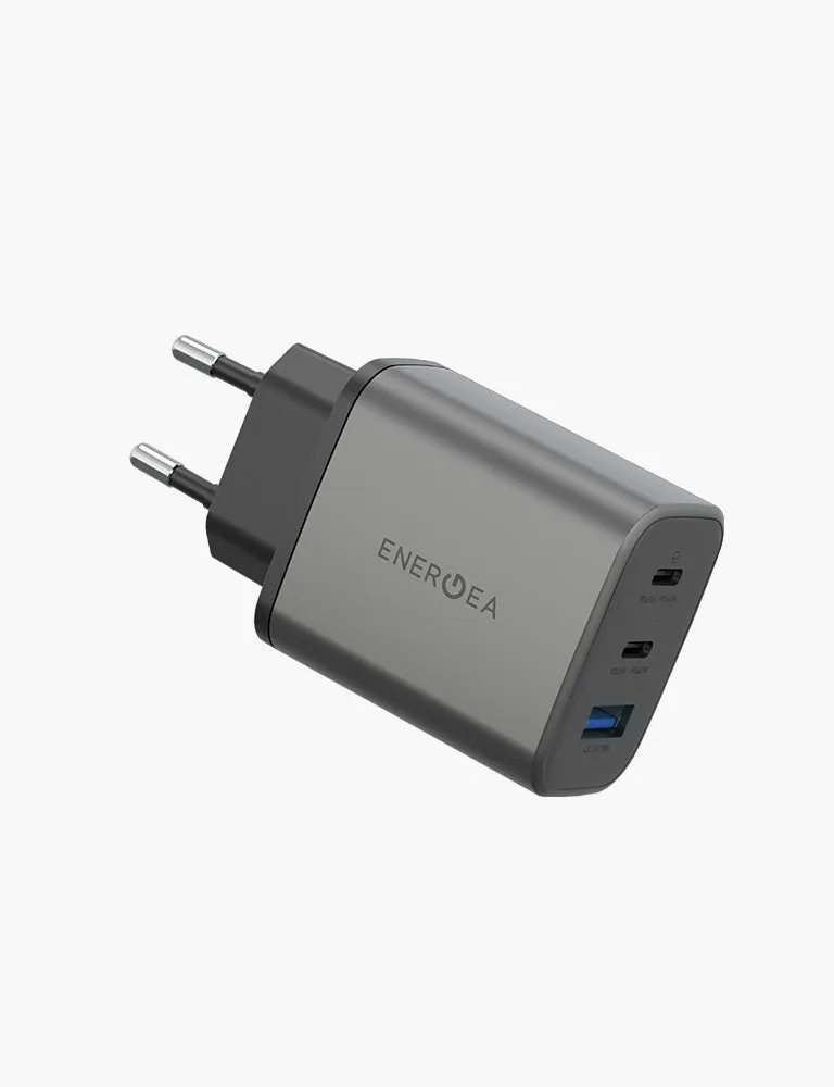 ENERGEA AmpCharge GaN65 EU caricatore muro gunmetal 65W