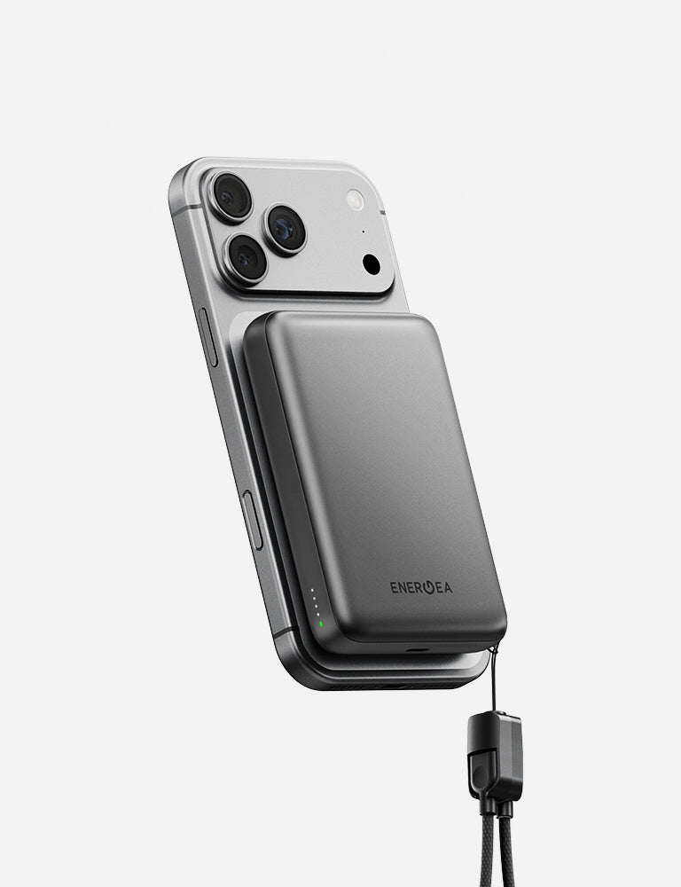 Energea MagPac Loop 10K power bank Gunmetal 10000mAh