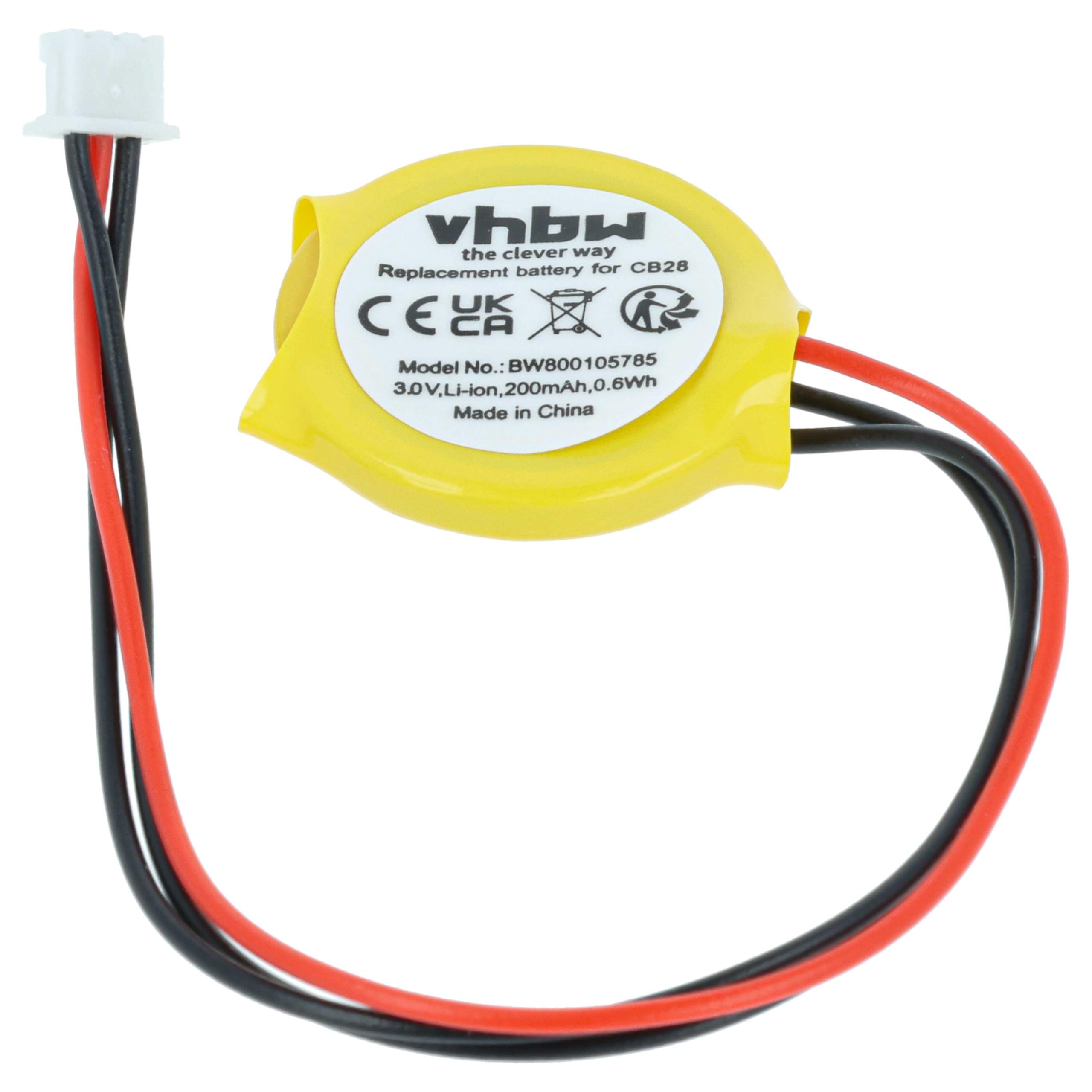 vhbw Batteria BIOS 200mAh per Dell Inspiron 1720 notebook litio