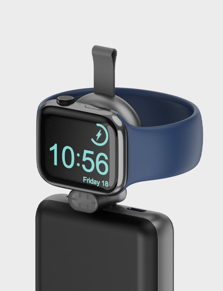 Energea WatchPod 3 base ricarica Apple Watch Gunmetal USB-C