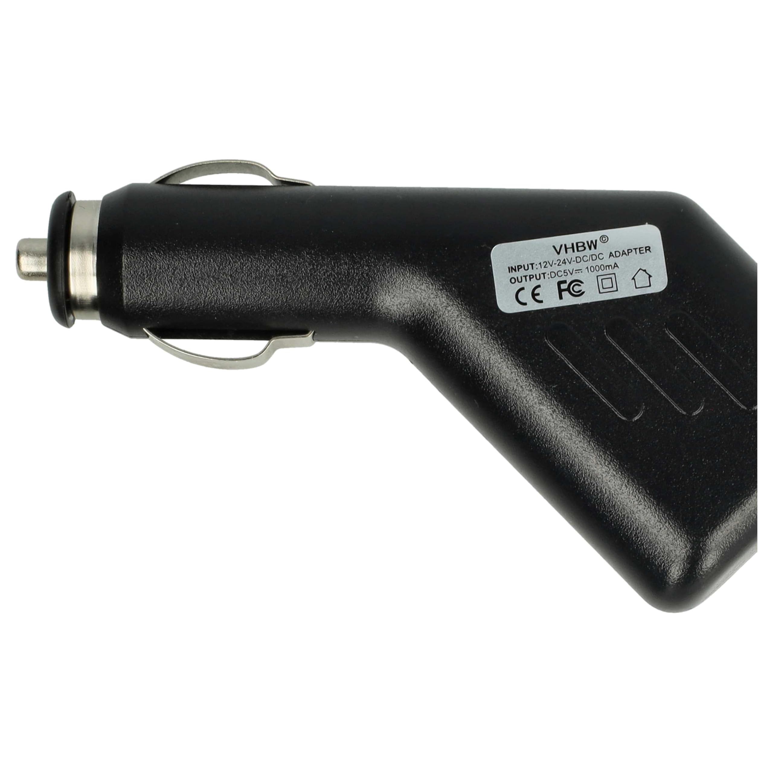 vhbw caricabatterie auto per Nokia 3310 nero 12V/24V