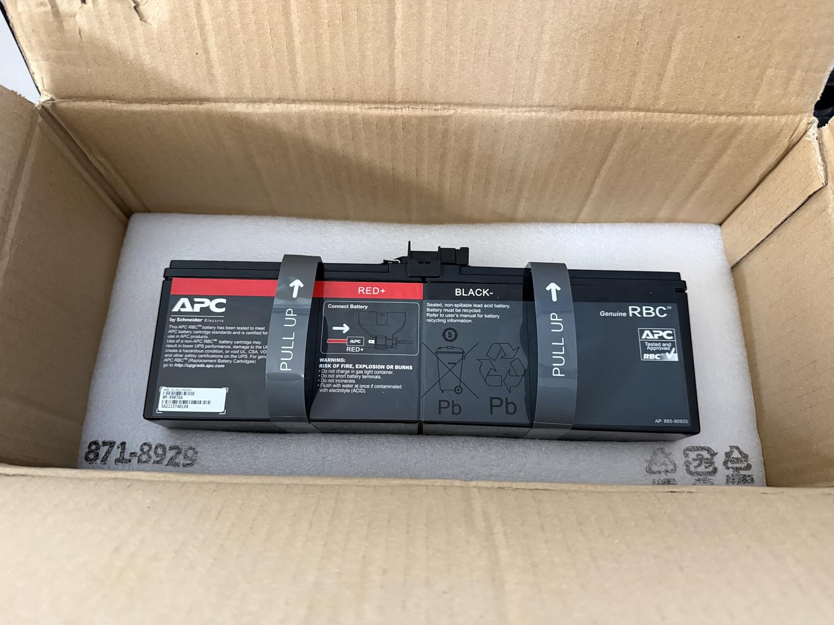 APC Replacement Battery Cartridge 161 batteria UPS RBC161