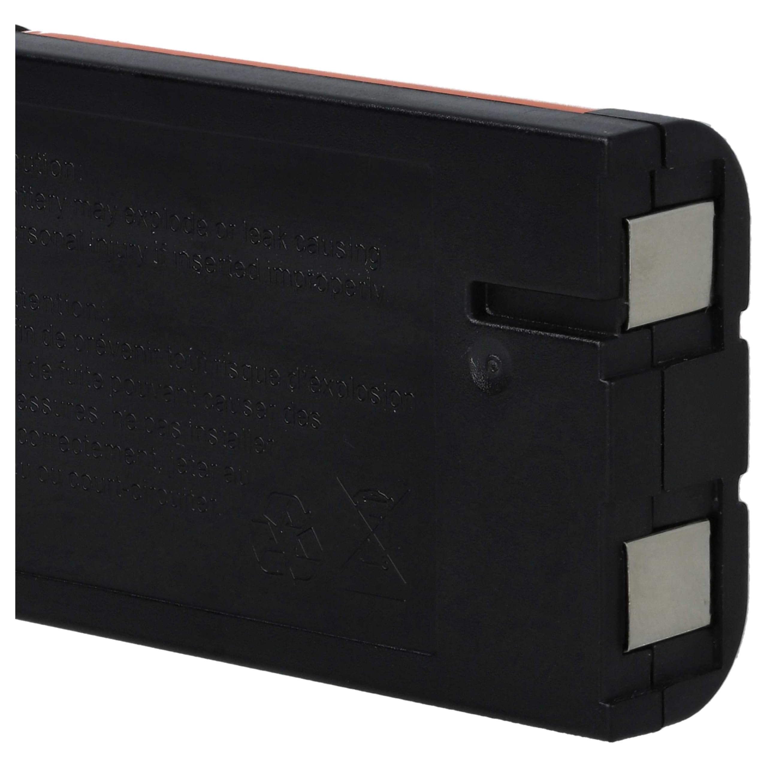 vhbw Batteria Panasonic KX-TW201 Telefono 850mAh NiMH