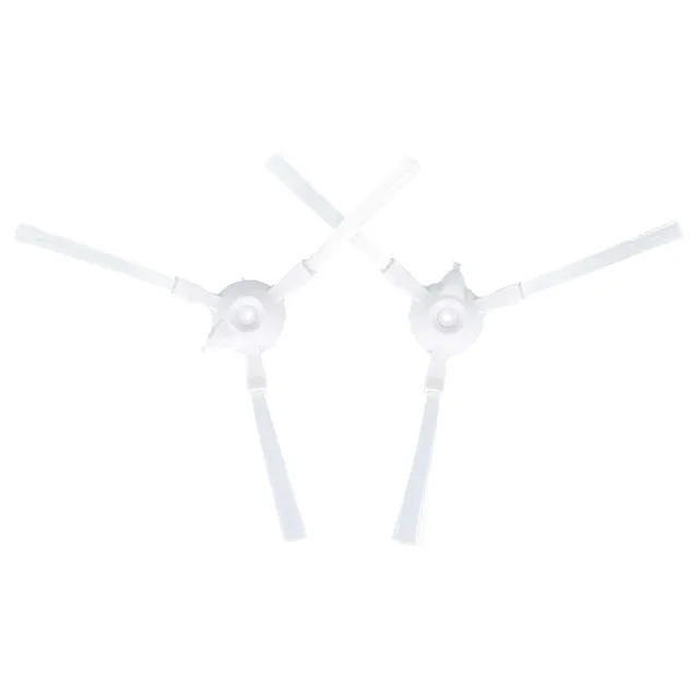 vhbw Spazzola Laterale per Rowenta RR6971WH Robot 2 Pezzi Bianca