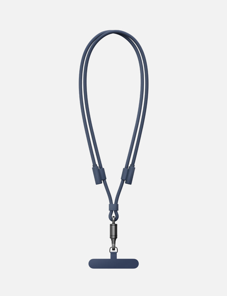 Energea Lasso cavo USB-C tracolla 1,5m Blu ricarica rapida