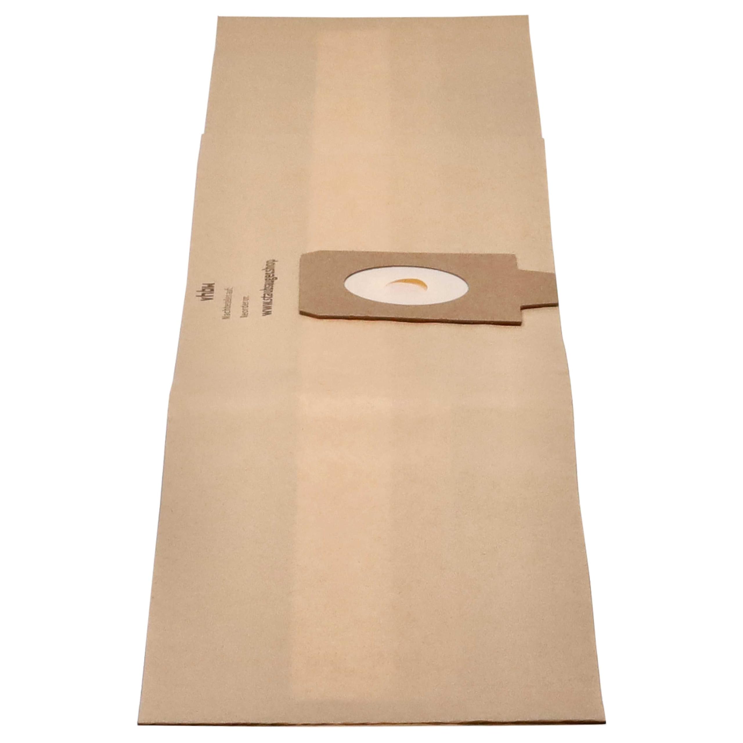 vhbw per Nilfisk GD 930 sacchetti carta 10 pezzi 95,5 cm
