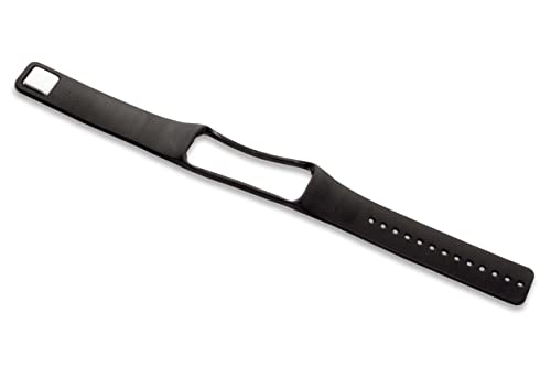 vhbw Cinturino TPE L smartwatch Samsung Gear Fit SM-R350 nero 23cm