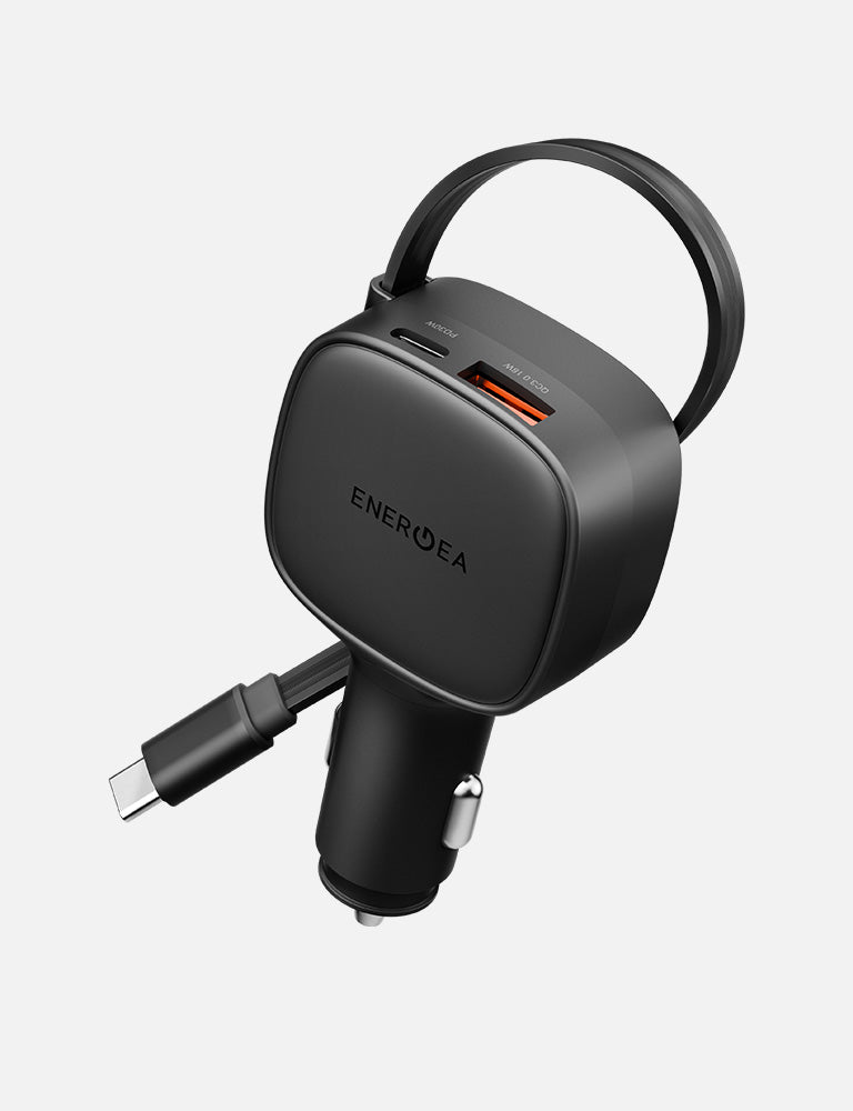 Energea ArcDrive 84 caricatore auto 84W gunmetal 3 porte