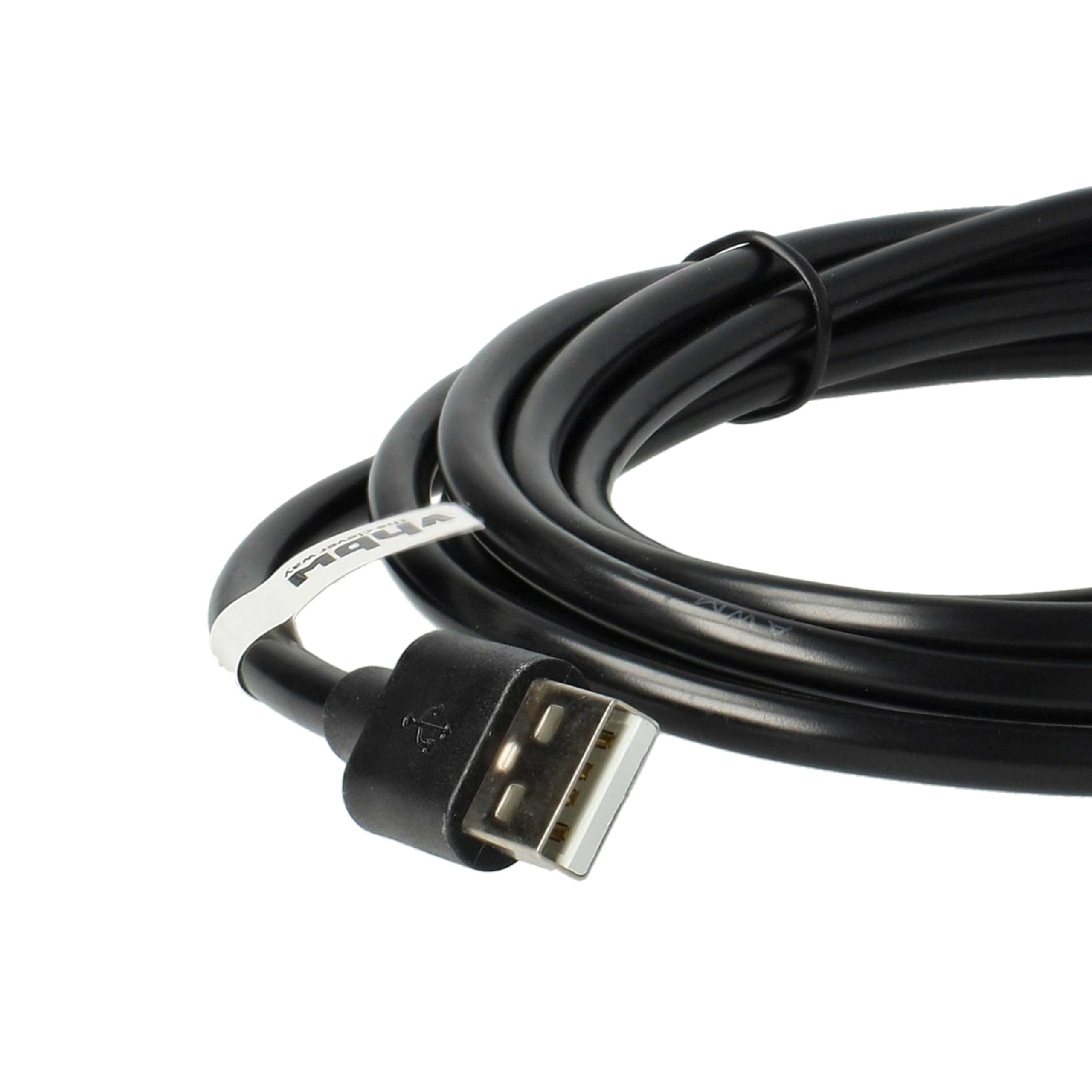 vhbw Cavo programmazione USB per Siemens Logo 2,5m nero