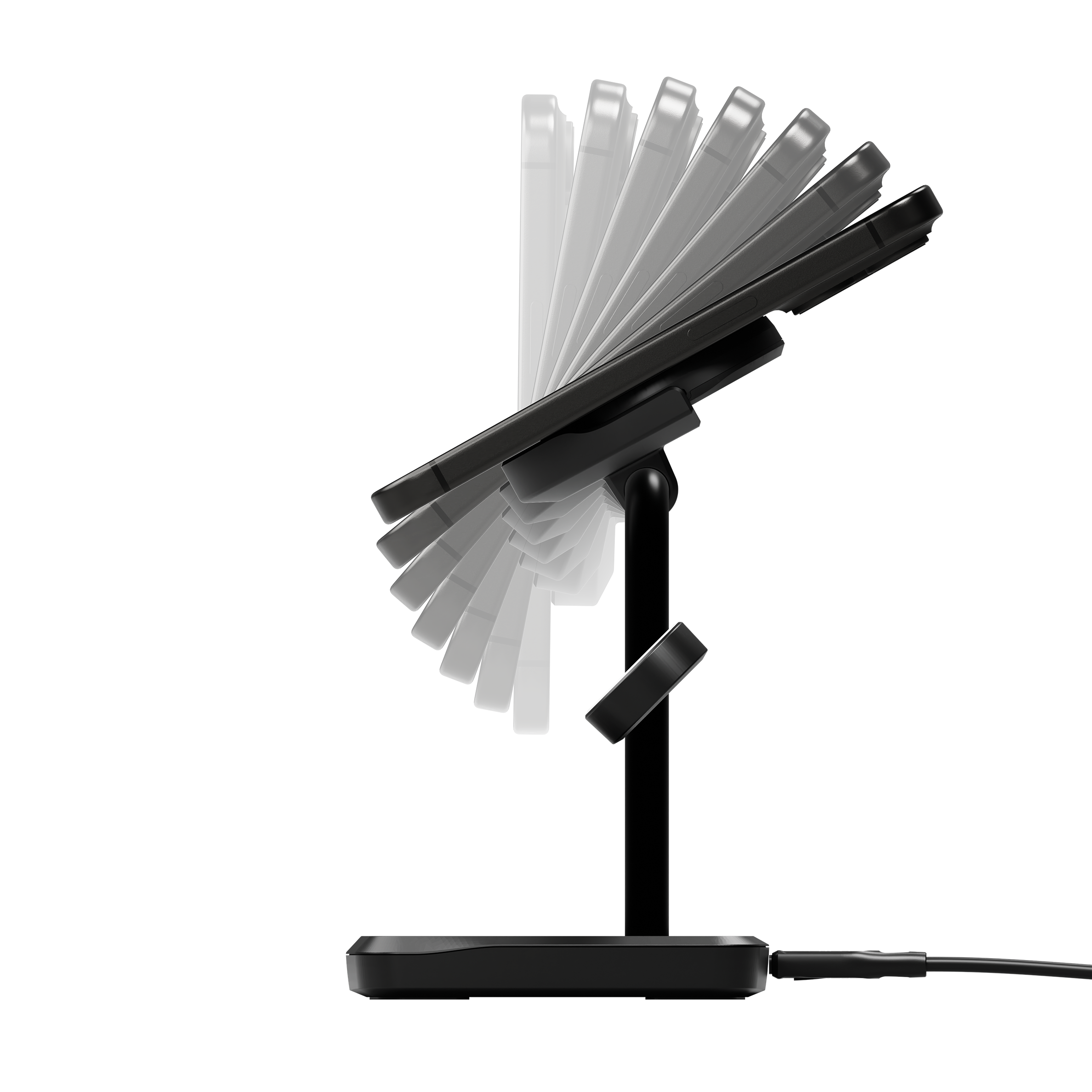 Cygnett ChargeBase Caricatore Wireless 3-in-1 Nero 15W