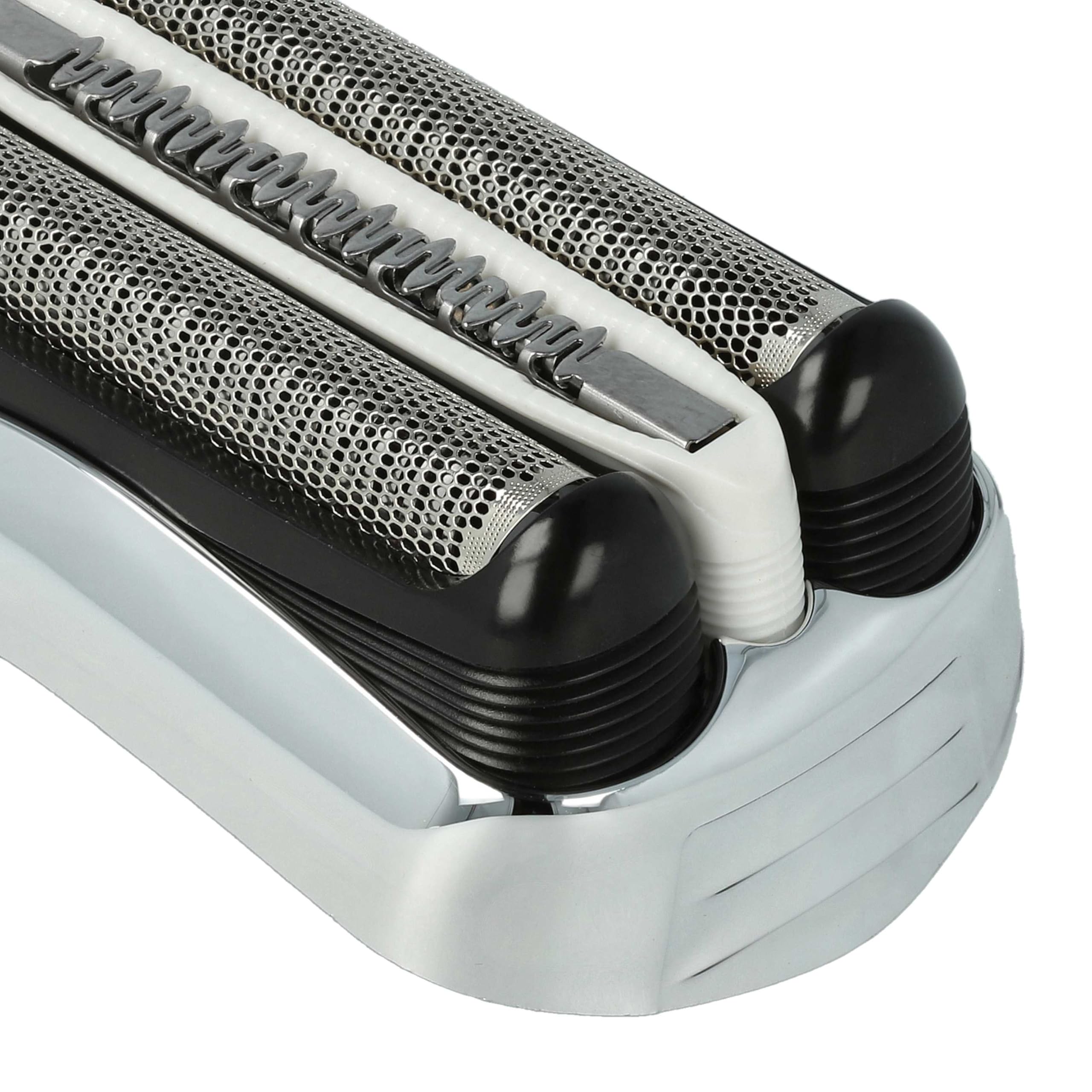 vhbw 32B testina rasoio Braun Serie 3 300-395cc argento