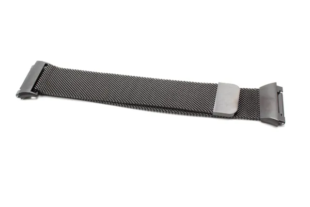 vhbw per Fitbit Ionic cinturino smartwatch 23,5cm acciaio nero