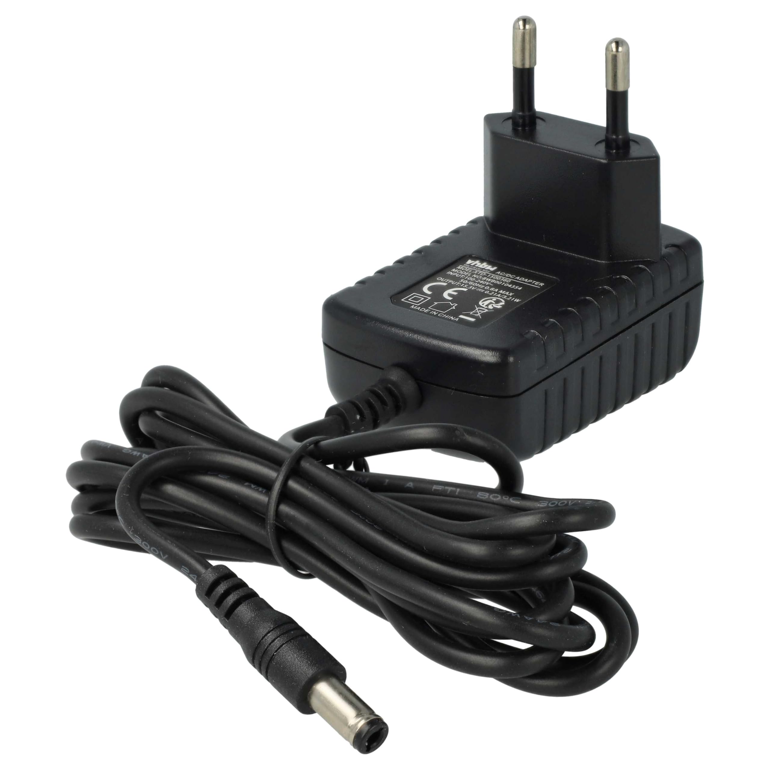 vhbw Alimentatore Black Decker EPC12 12B 150 cm nero