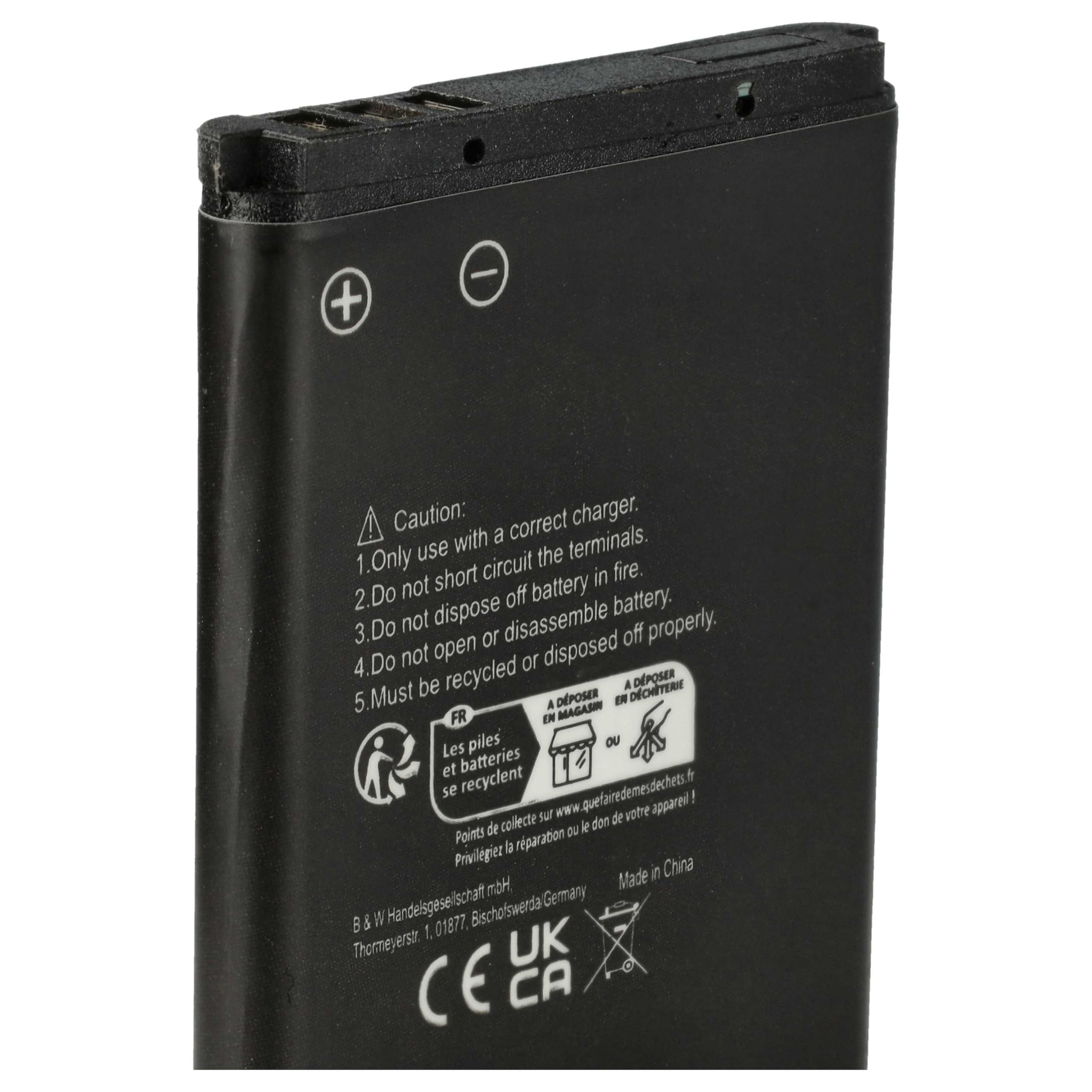vhbw Batteria smartphone BL-5B 900mAh per Nokia