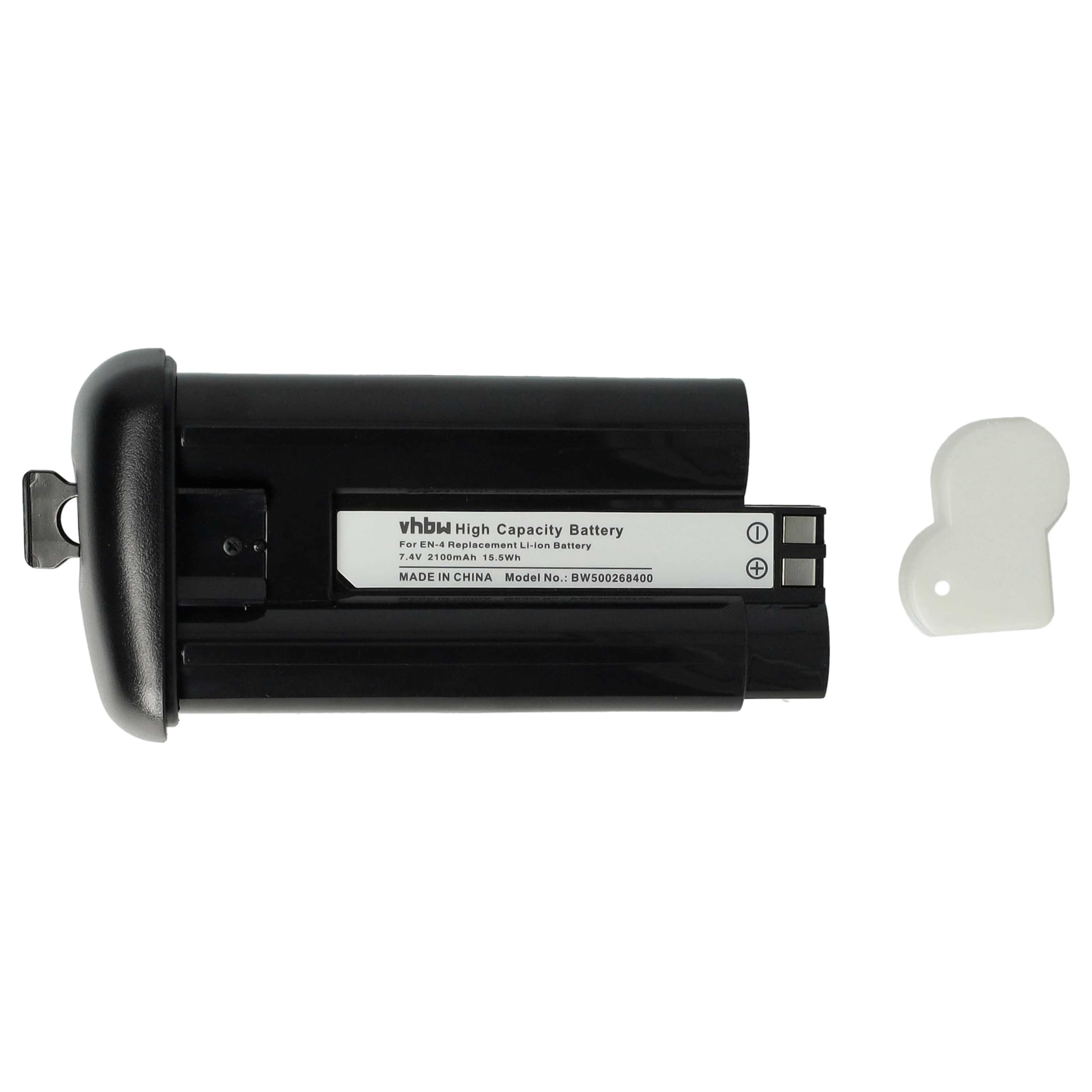 vhbw Batteria EN-4 fotocamera per Nikon D1x 1800mAh Li-Ion