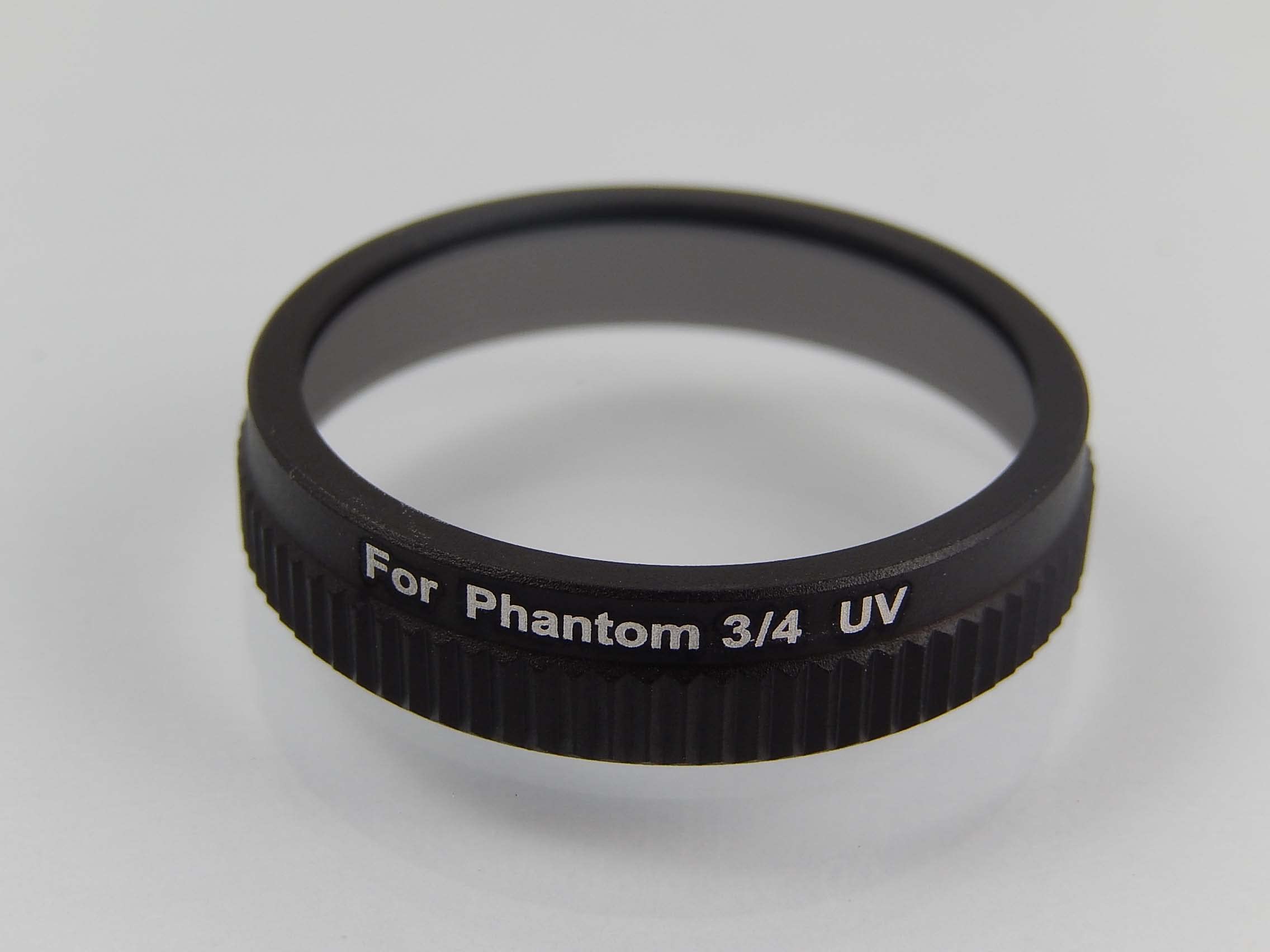 vhbw Filtro UV 33mm per DJI Phantom 3/4 Nero Protettivo