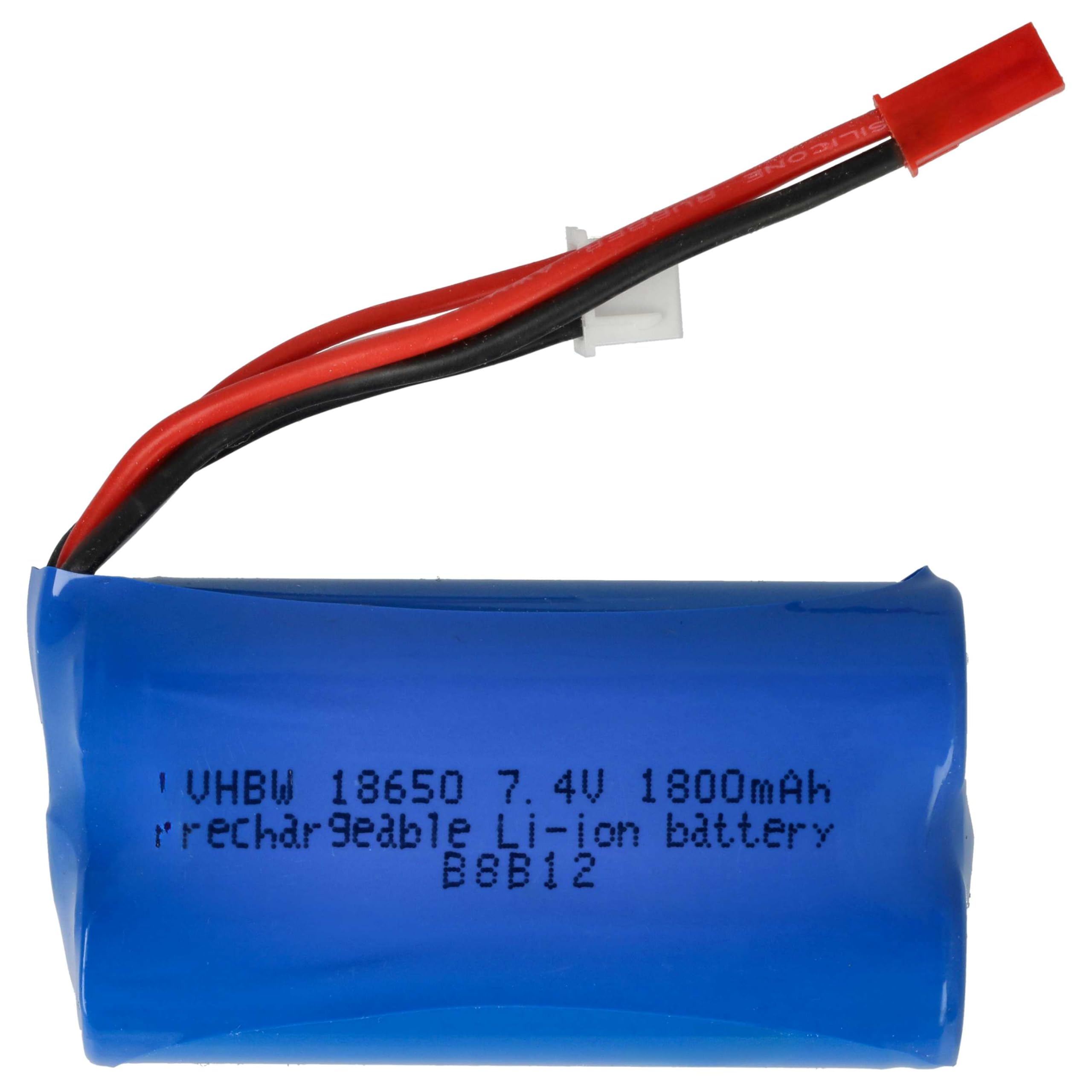vhbw Batteria Revell Big One 24056 1800mAh 7,4V Li-Ion
