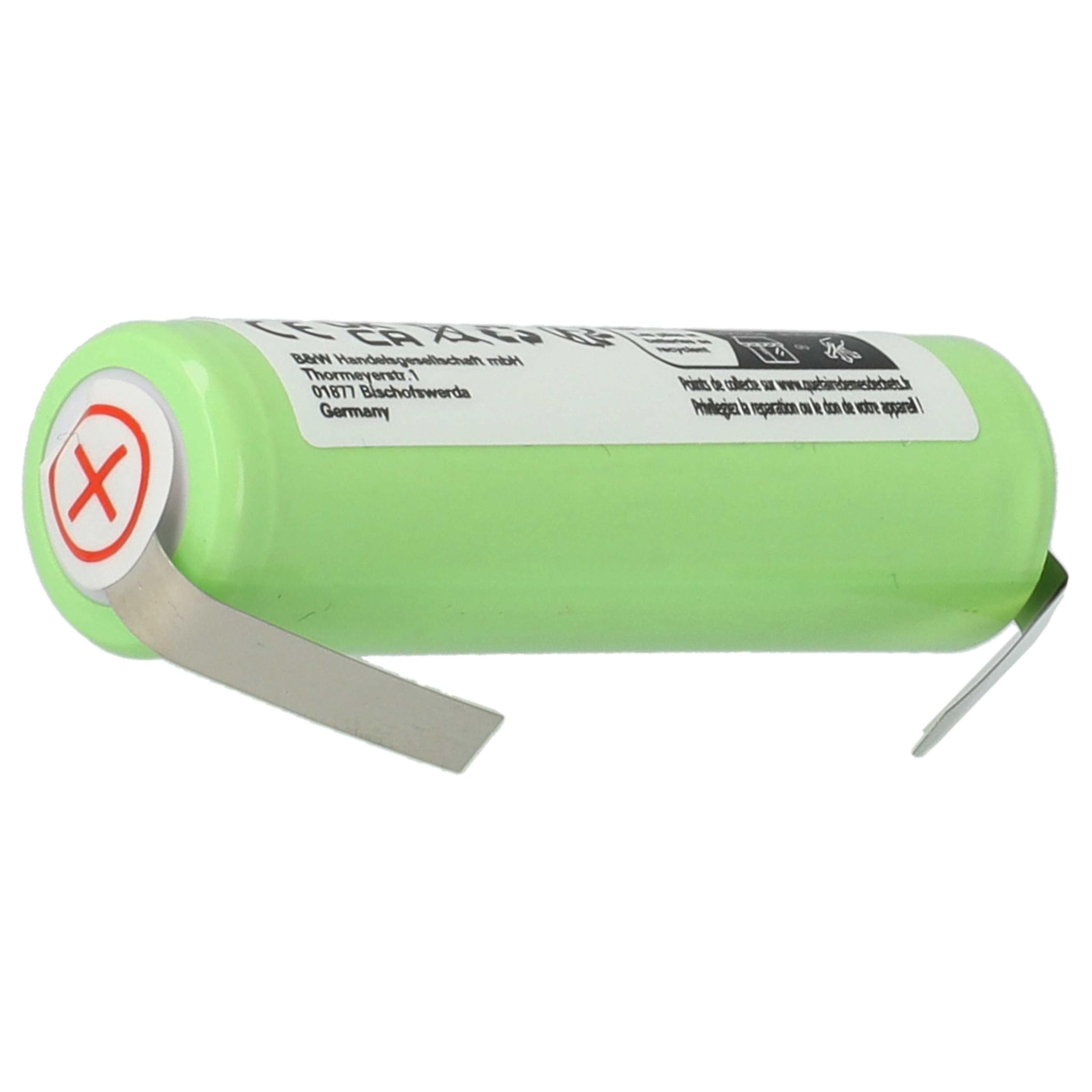 vhbw batteria NiMH 2500mAh per Braun Professional Care 700