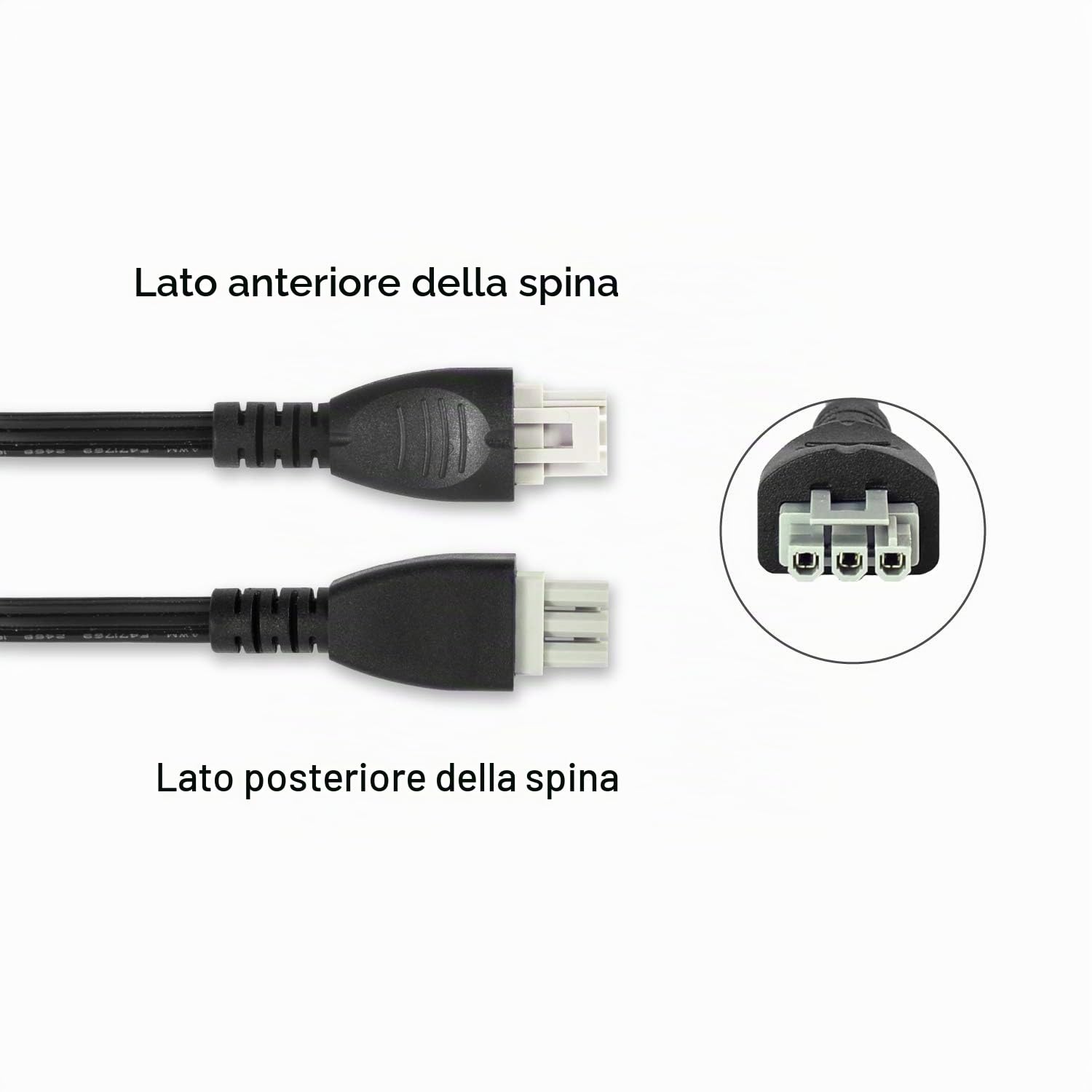 Leicke Alimentatore 40W per HP PSC 1315 Stampante 3-Pin