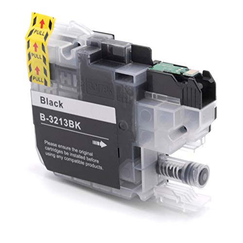 vhbw LC3213BK cartuccia inchiostro nero per Brother 11 ml