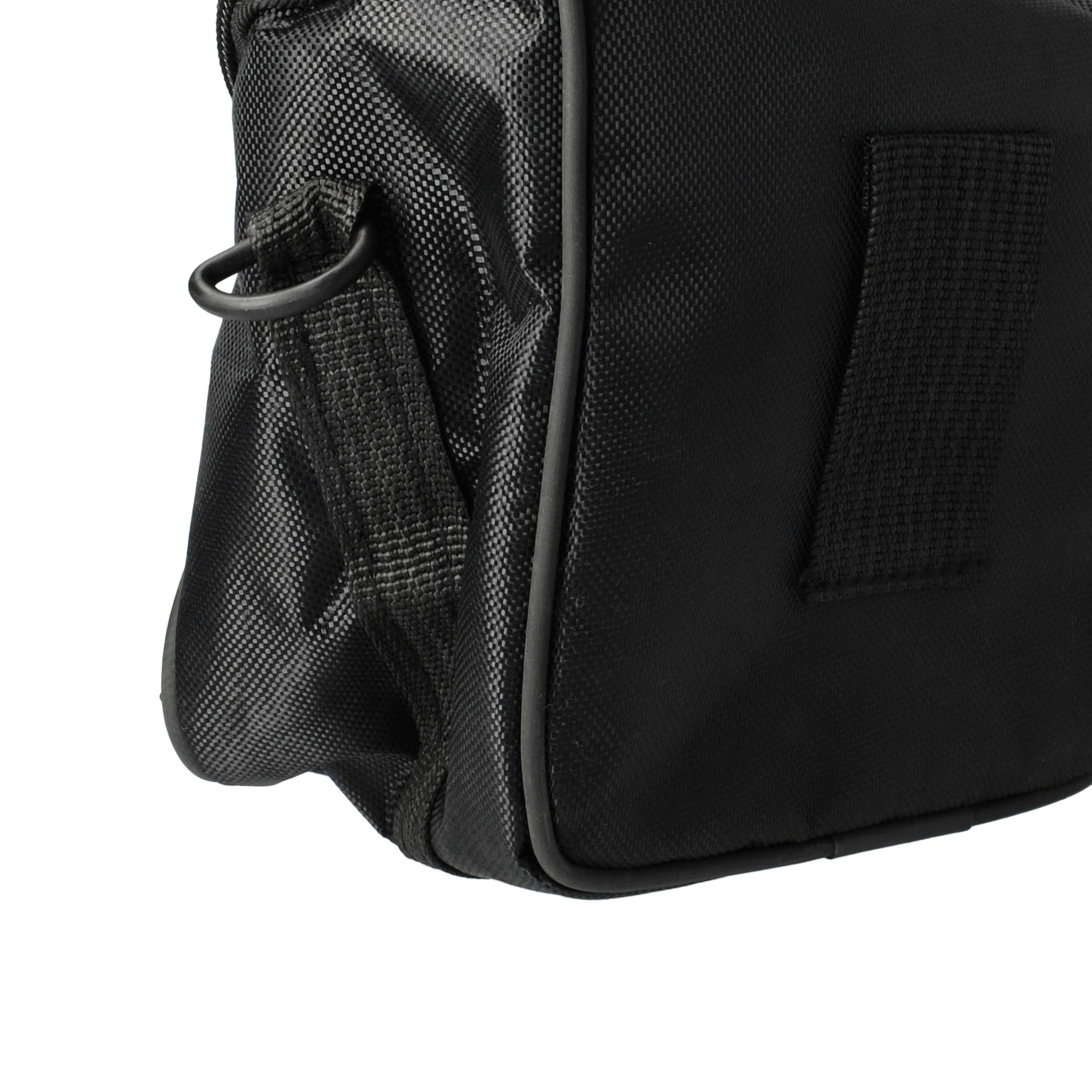 vhbw Custodia universale M borsa fotocamera nera da cintura