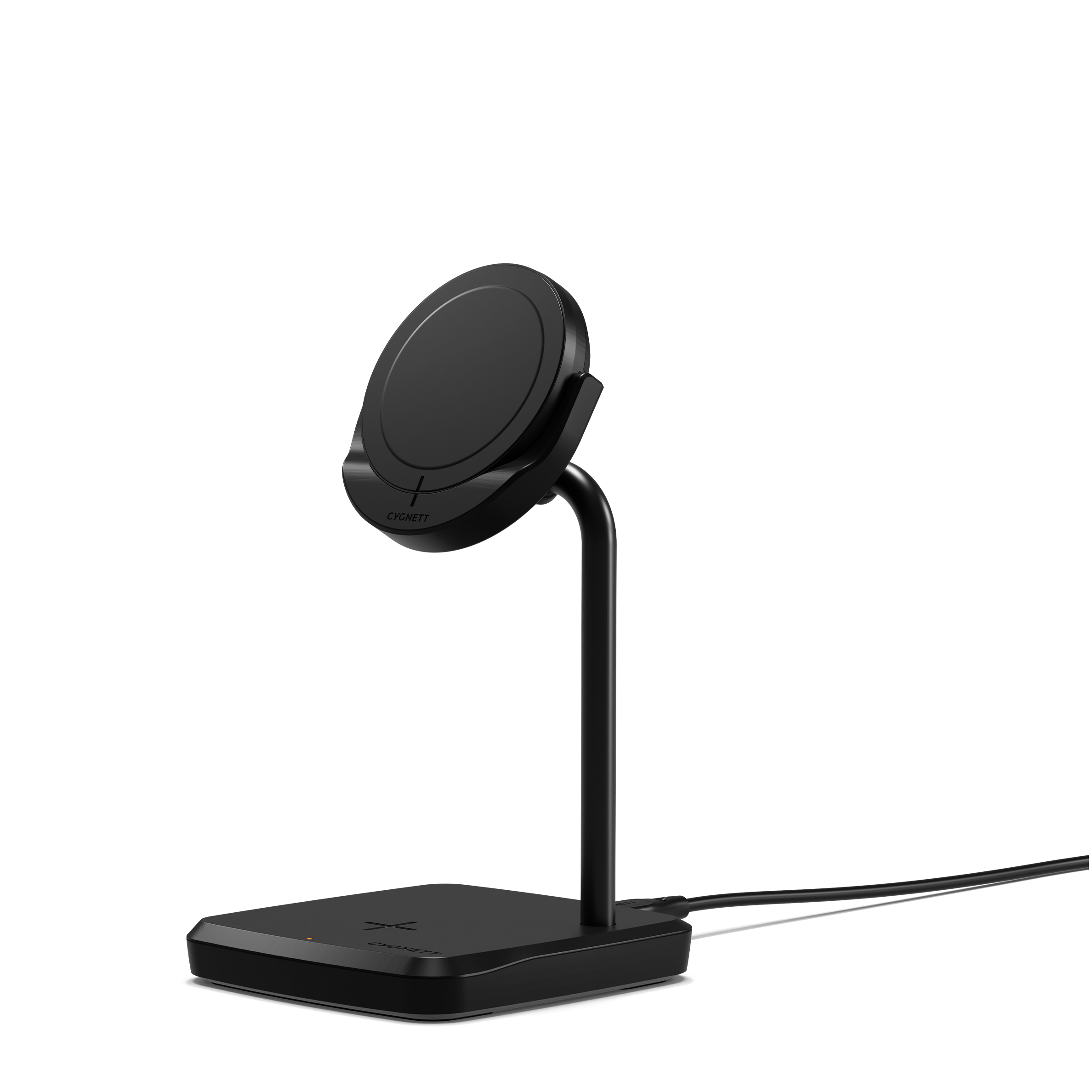 Cygnett ChargeBase Caricatore Wireless Magnetico 2in1 Qi2 15W