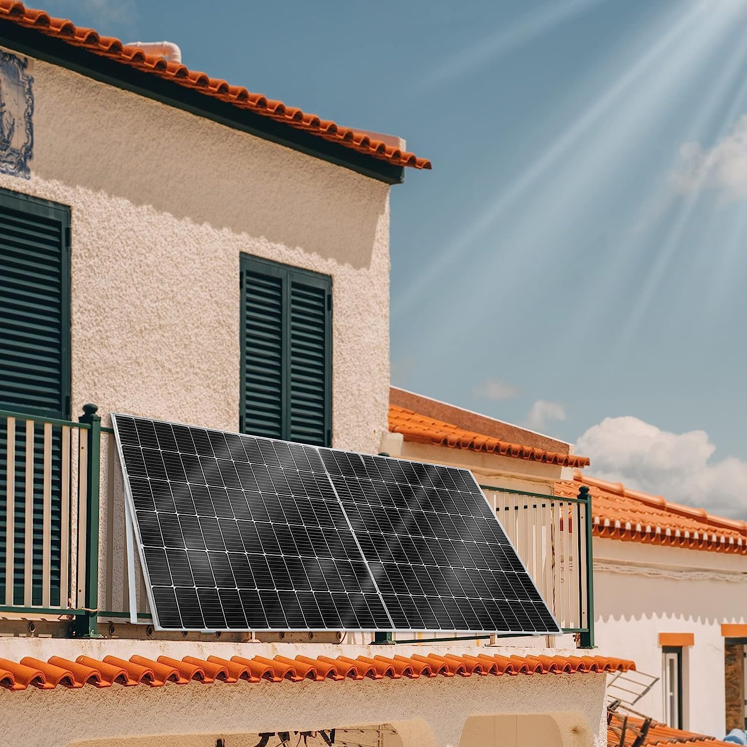 Leicke ULL Pannello Solare 400W Monocristallino Casa