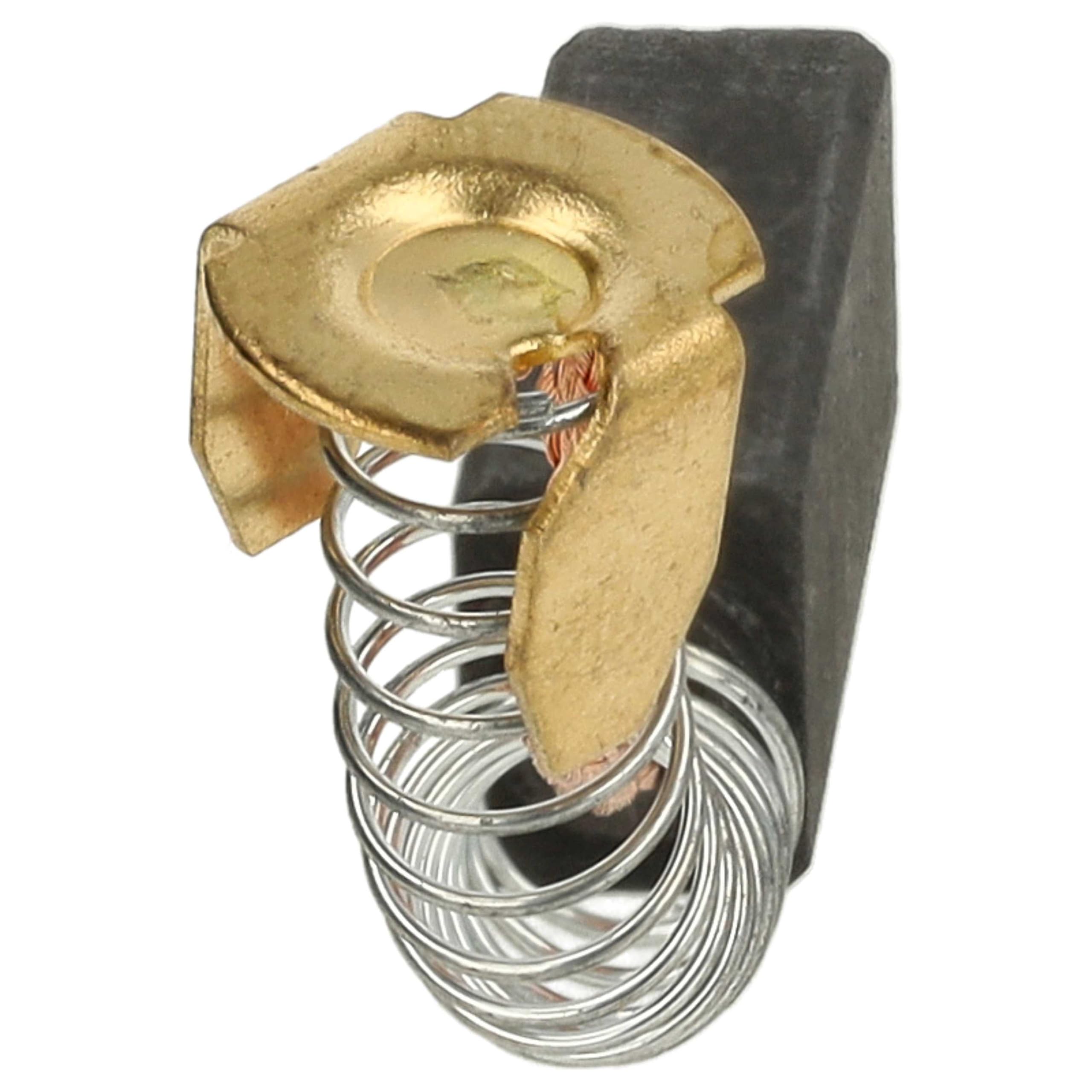 vhbw Spazzole carbone 6x8x18 mm utensile elettrico 2x grafite