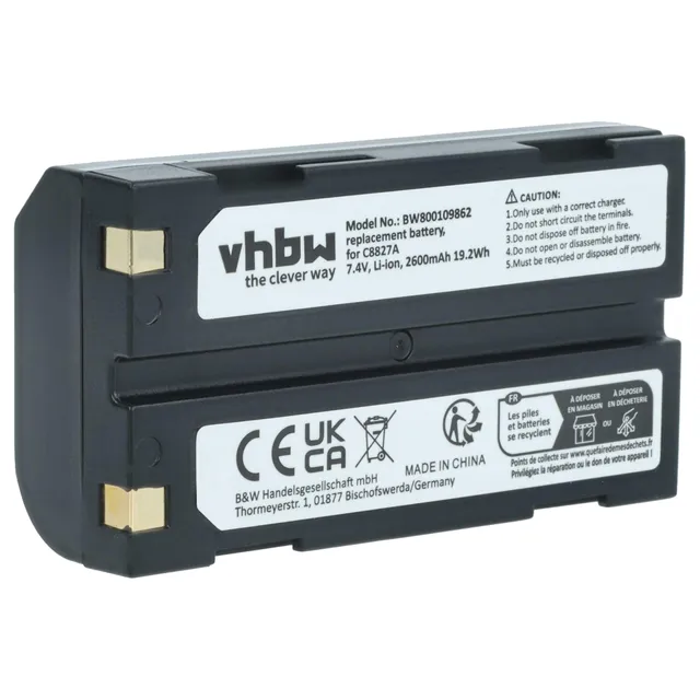 vhbw Batteria per Moli MCR-1821I fotocamera 2600mAh Li-Ion