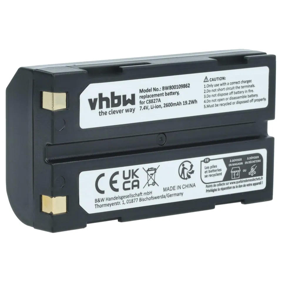 vhbw Batteria per Moli MCR-1821I fotocamera 2600mAh Li-Ion