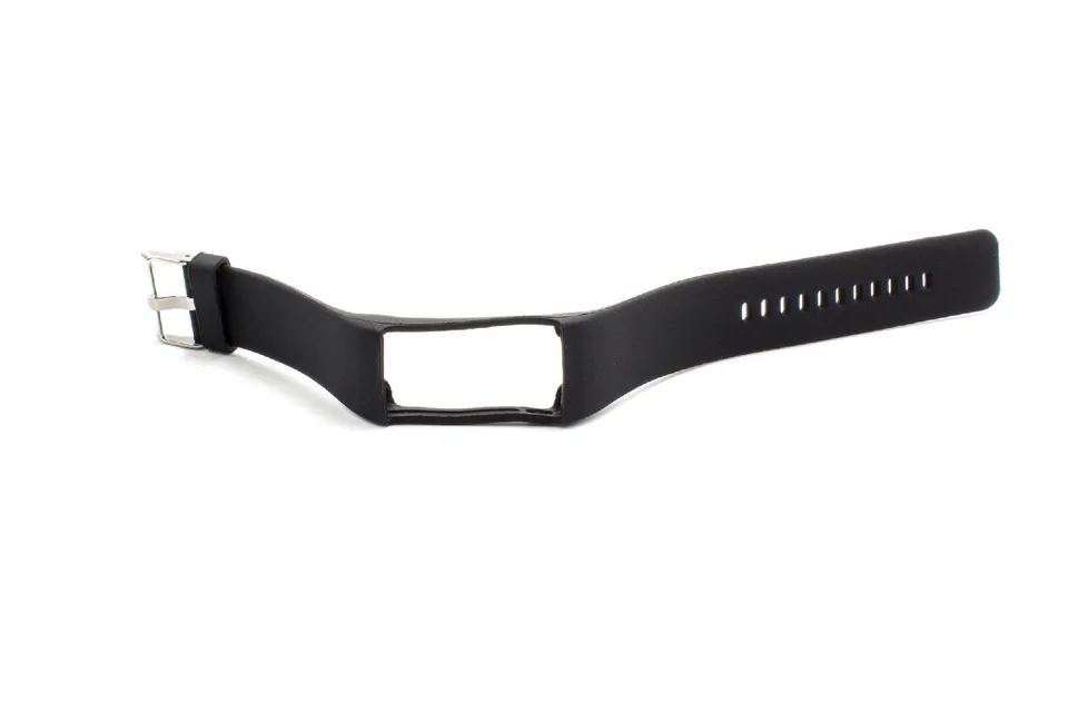 vhbw cinturino Polar A360 smartwatch silicone 24cm nero