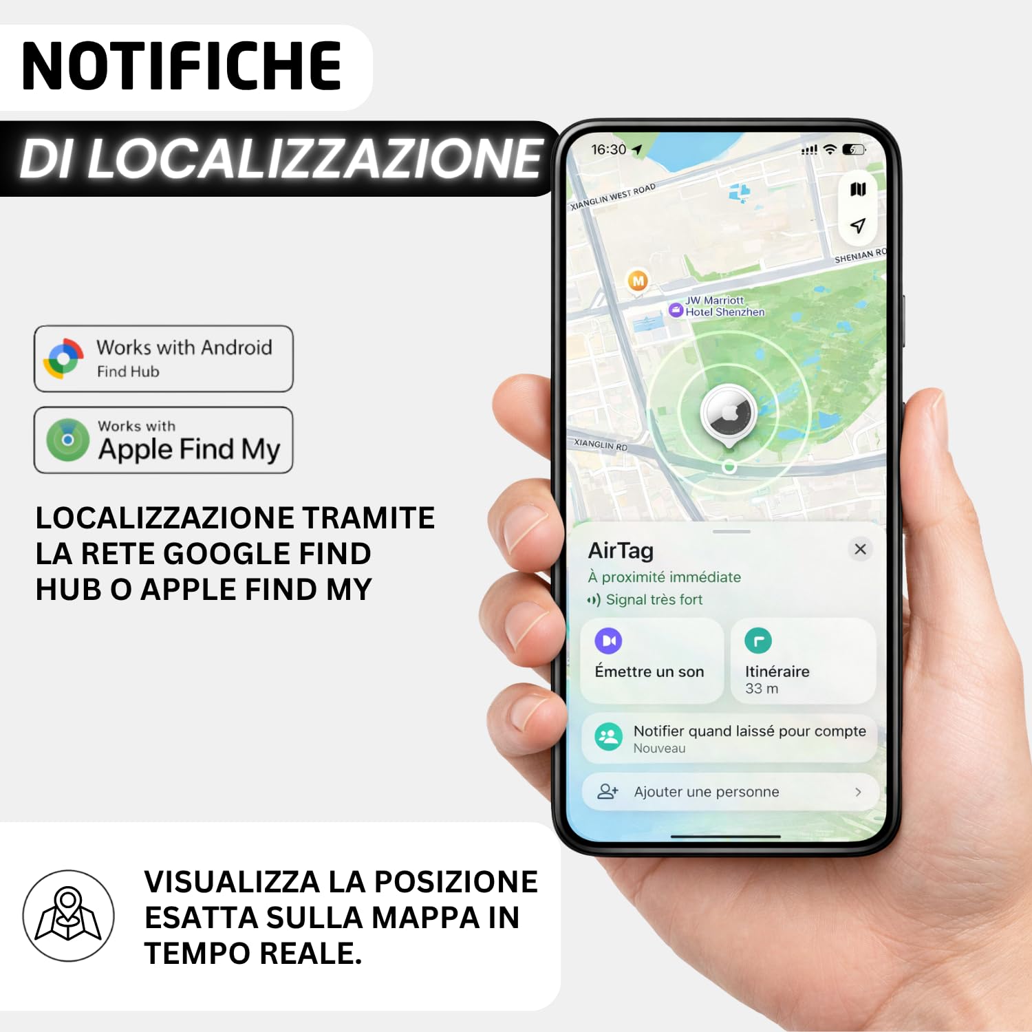 Xoopar Smart Tracker Localizzatore Bluetooth Chiavi