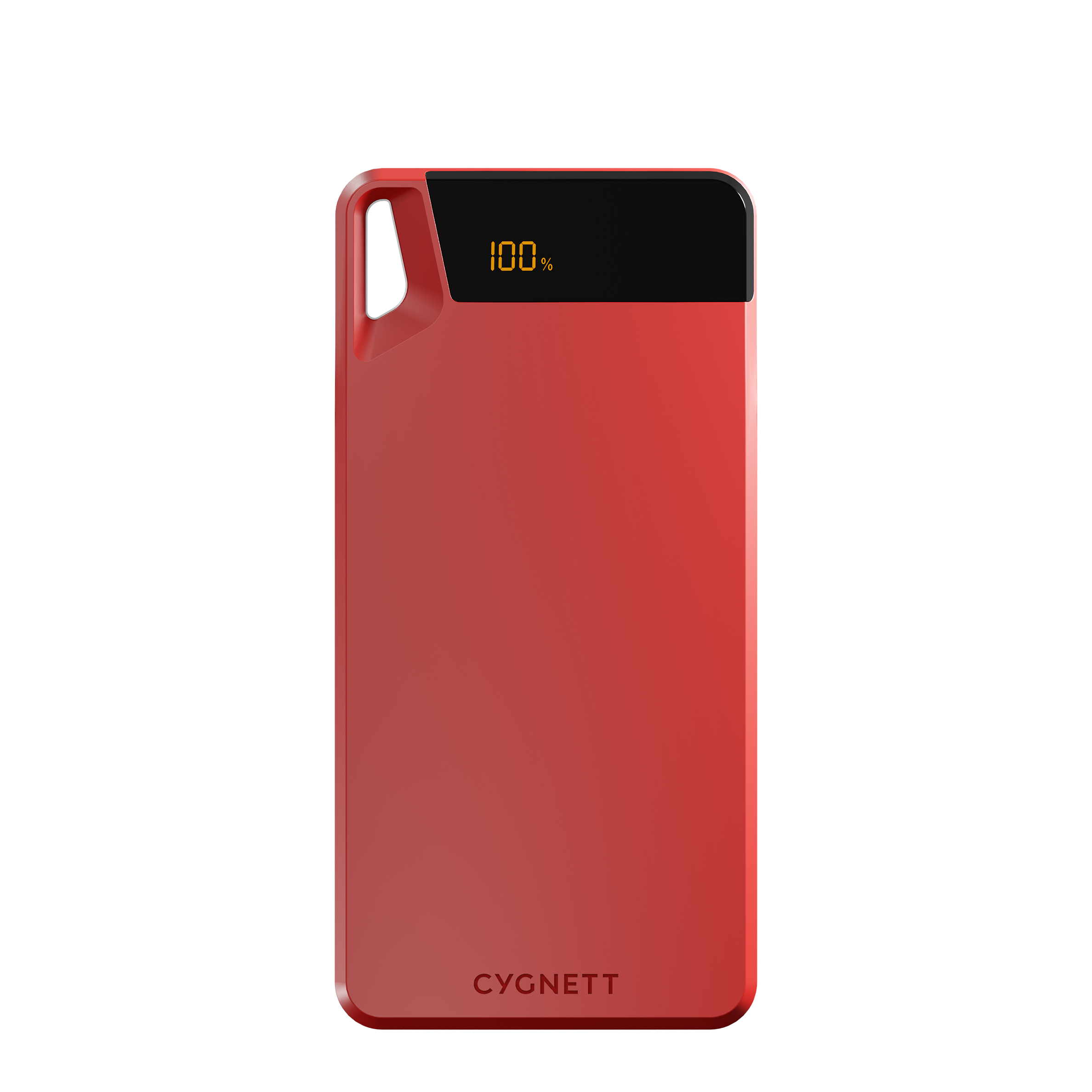 Cygnett ChargeUp Boost Power Bank 10000mAh 15W Rosso display