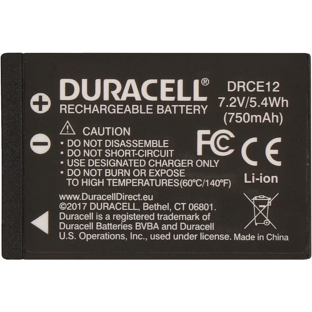 Duracell DRCE12 Batteria Canon LP-E12 fotocamera 7,2V 600mAh