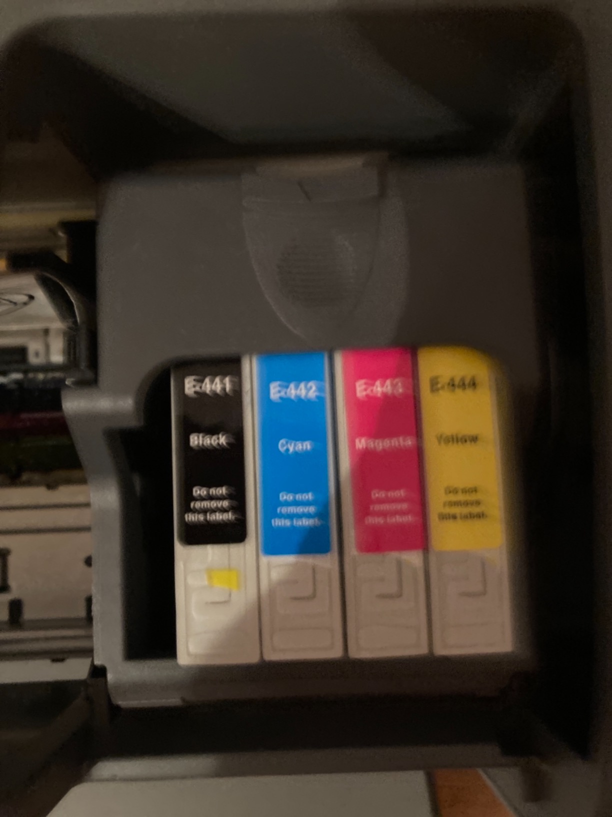 vhbw 10 cartucce T0441-T0444 per Epson Stylus multicolore