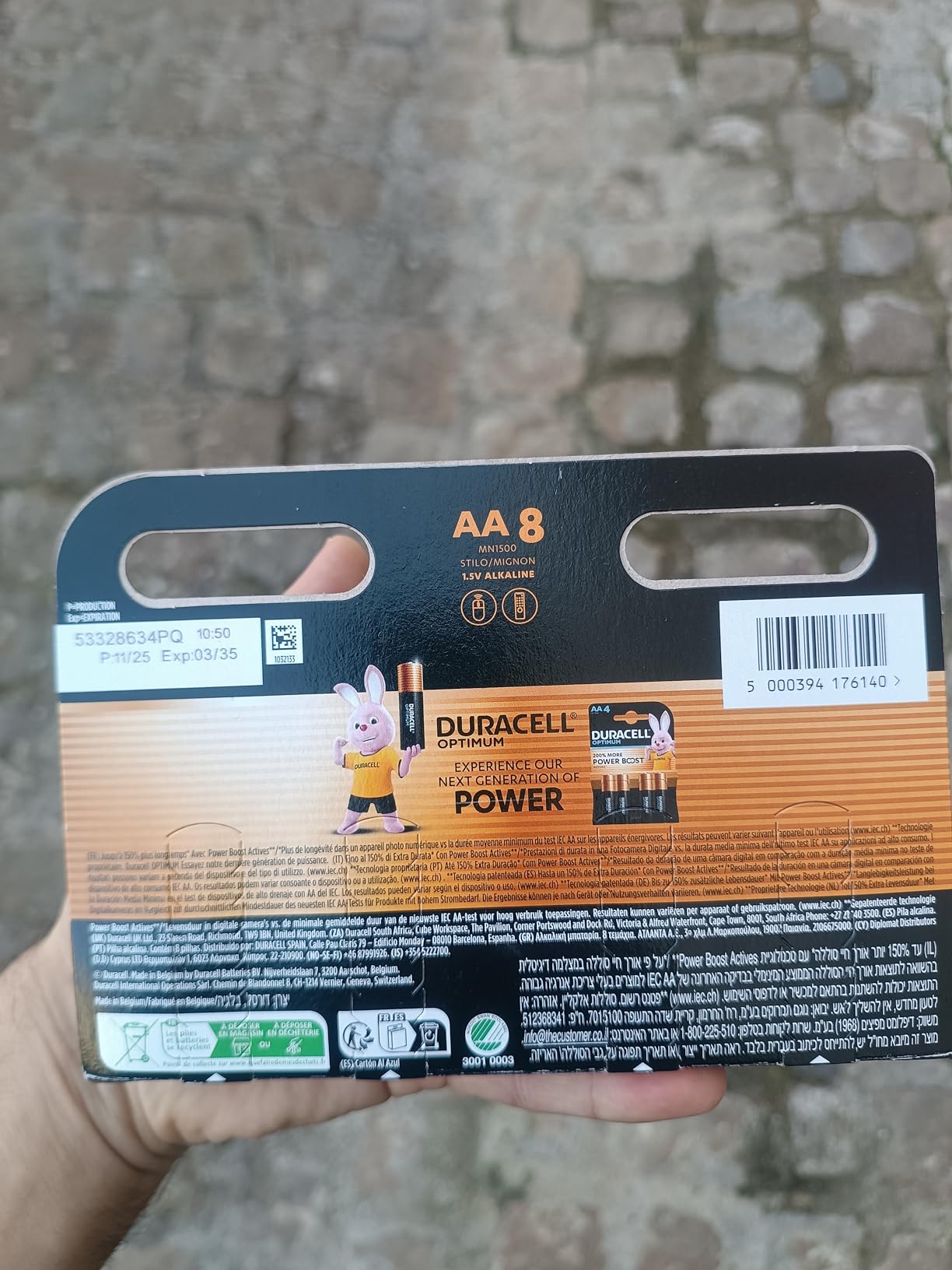 Duracell Plus Batterie Alcaline AA 20 Pezzi 1,5V