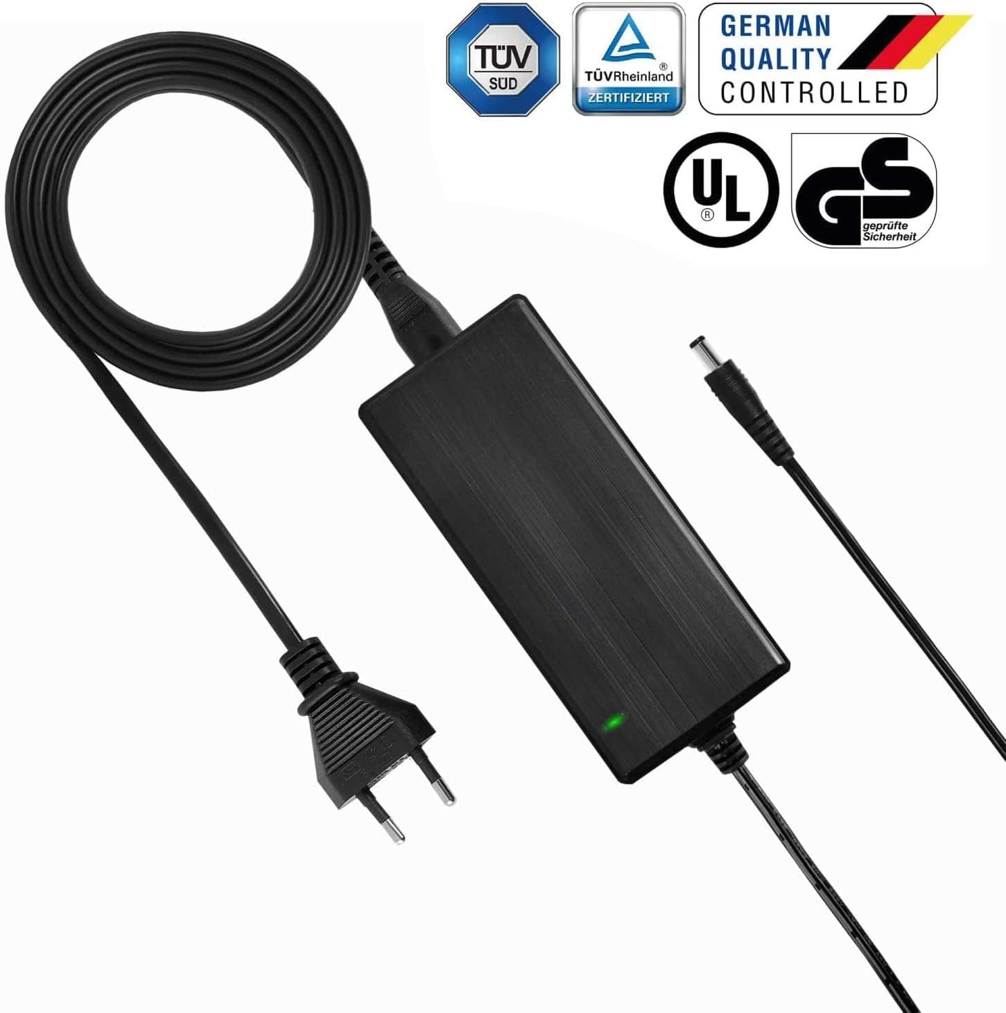 Leicke Alimentatore 12V 6A 72W 5,5x2,1mm LED NAS